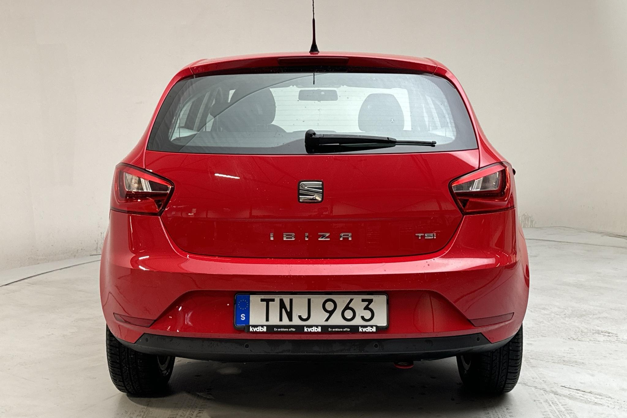 Seat Ibiza 1.2 TSI 5dr (90hk) - 7 294 mil - Manuell - röd - 2017