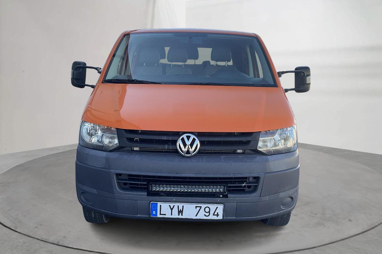 VW Transporter T5 2.0 TDI Pickup 4MOTION (140hk) - 21 826 mil - Manuell - orange - 2012