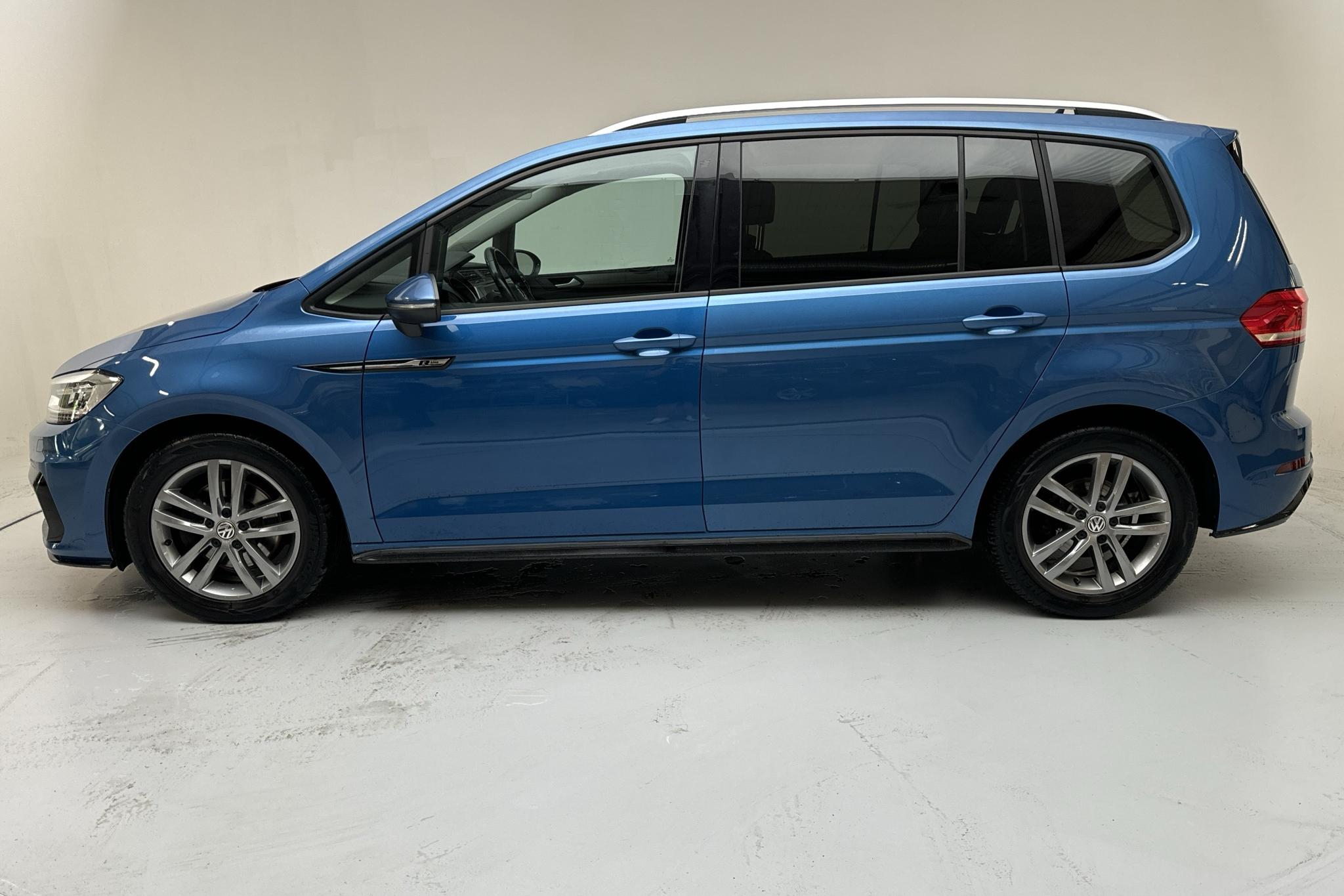 VW Touran 1.4 TSI (150hk) - 7 804 mil - Automat - Light Blue - 2018