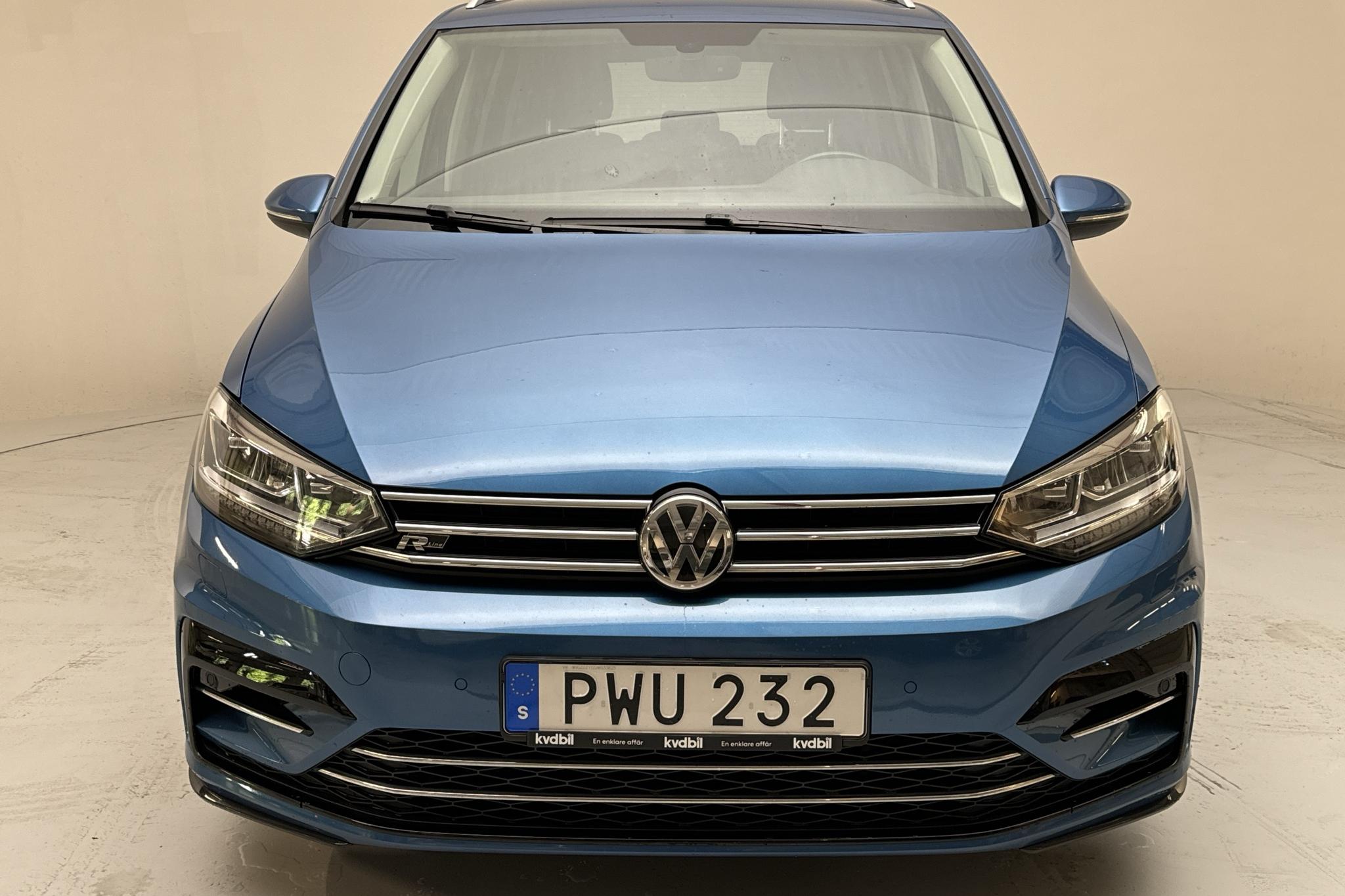 VW Touran 1.4 TSI (150hk) - 7 804 mil - Automat - Light Blue - 2018