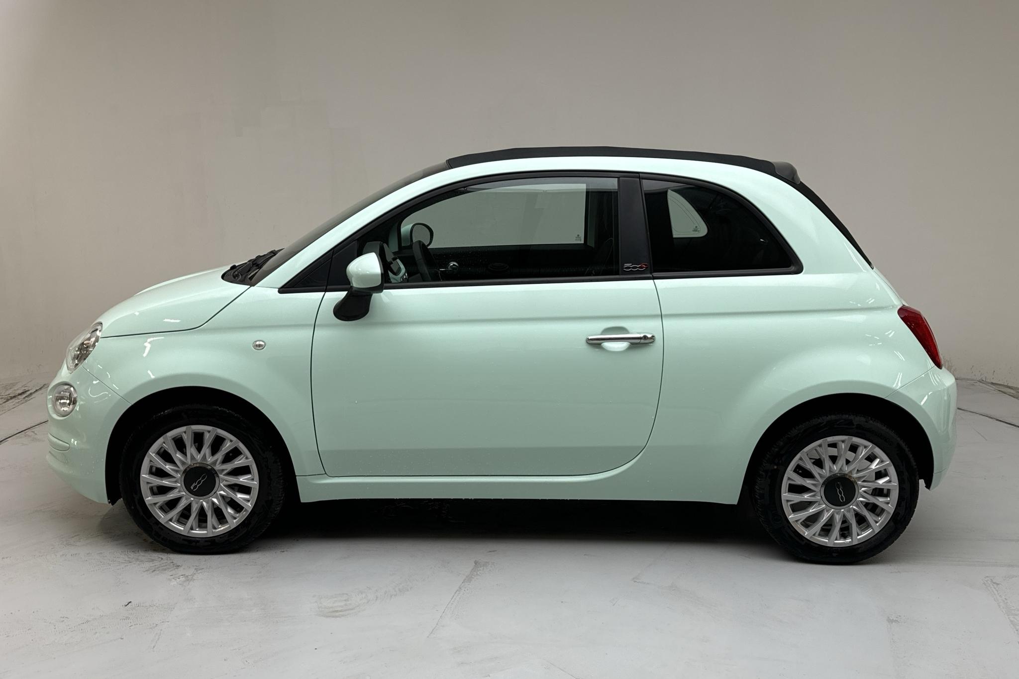Fiat 500 BSG (70hk) - 42 980 km - Manuaalinen - vihreä - 2021