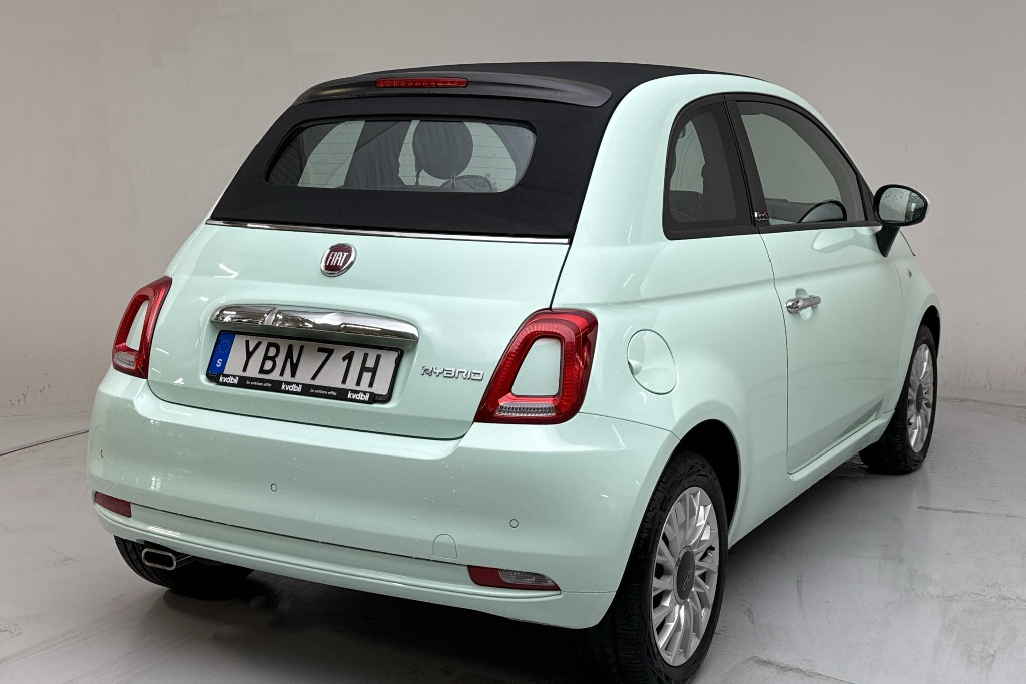 Fiat 500 BSG (70hk) - 4 298 mil - Manuell - grön - 2021