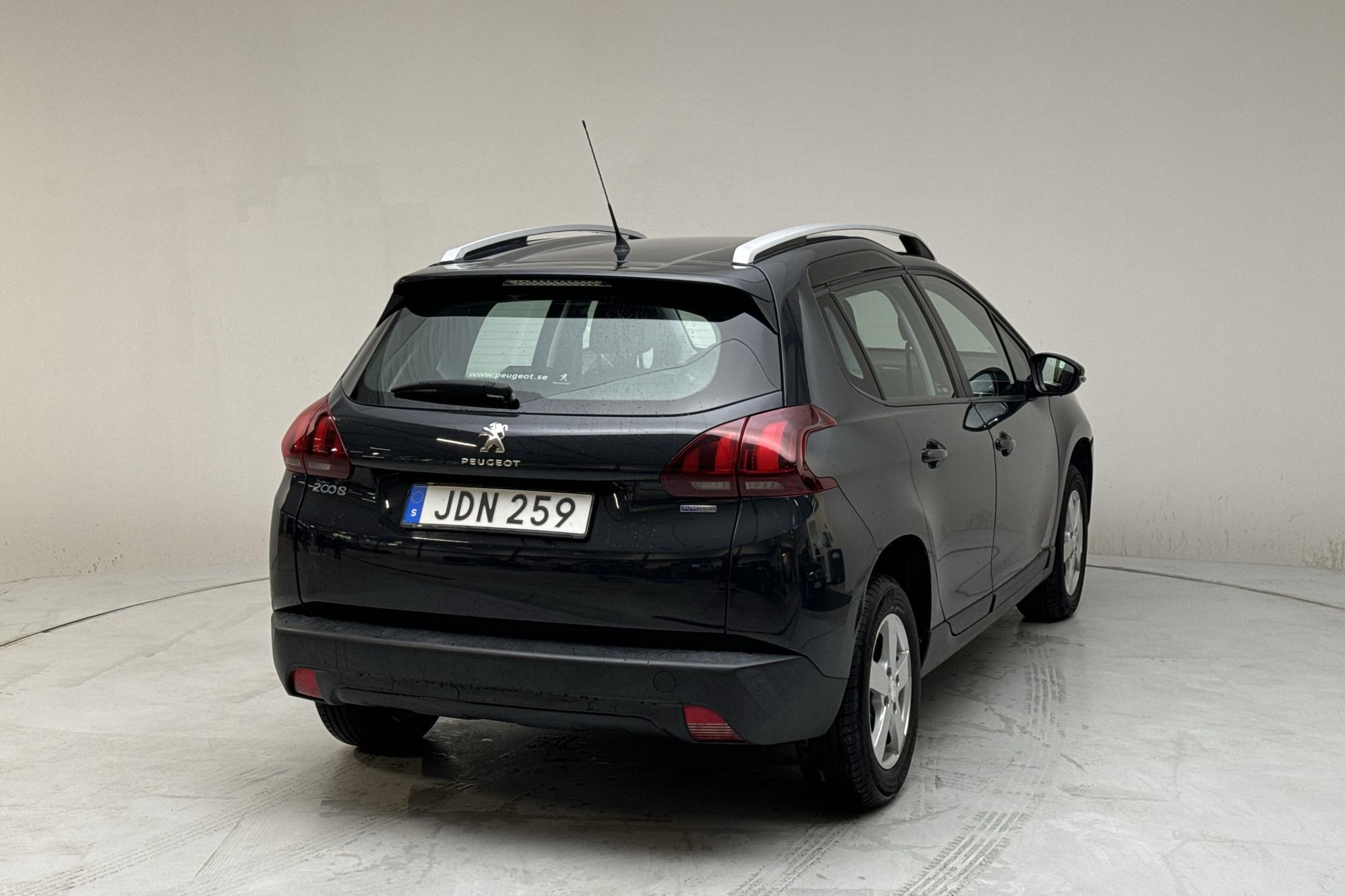 Peugeot 2008 1.2 VTi (82hk) - 110 750 km - Manualna - Dark Grey - 2016