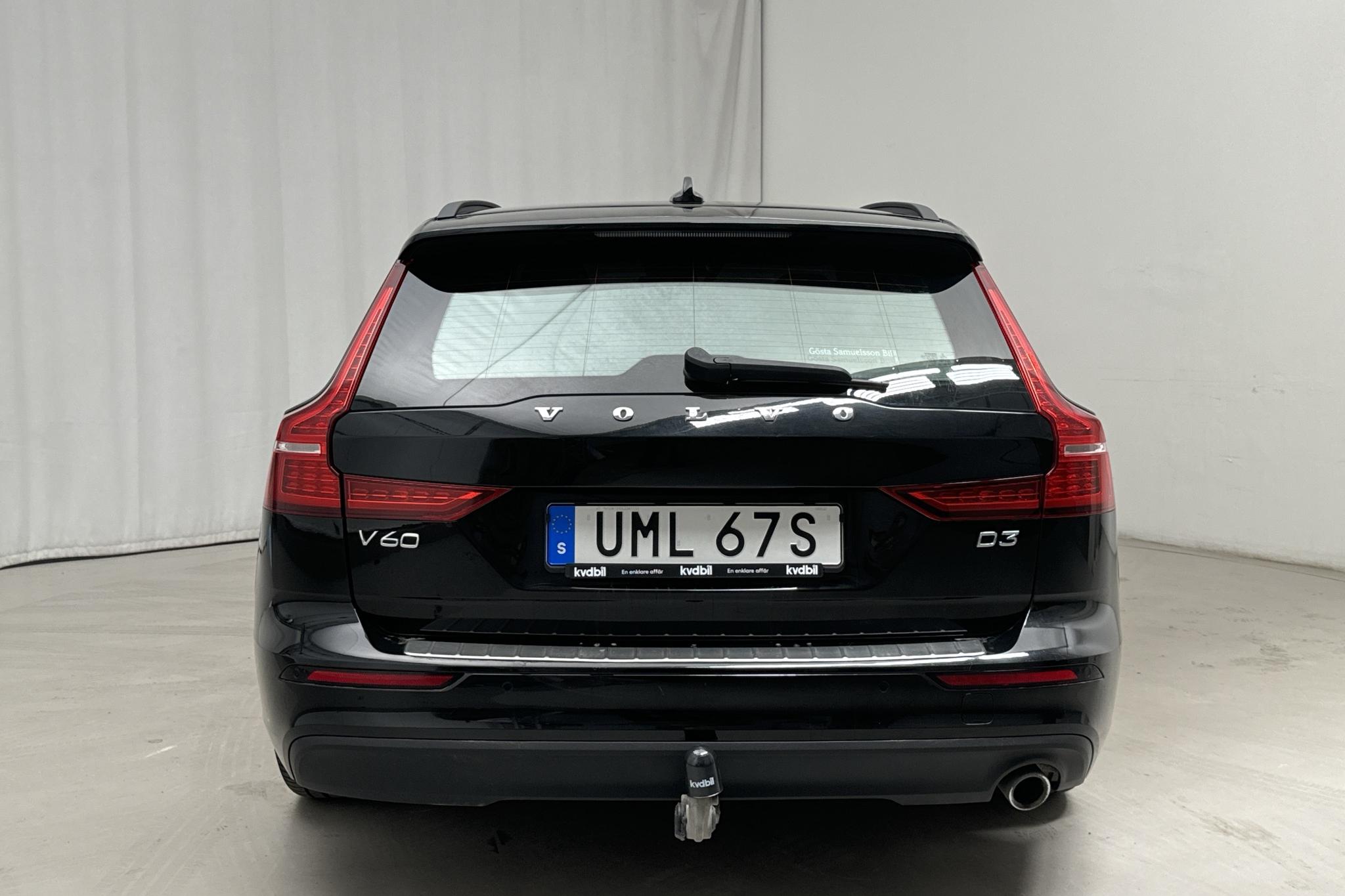 Volvo V60 D3 (150hk) - 23 388 mil - Automat - svart - 2020