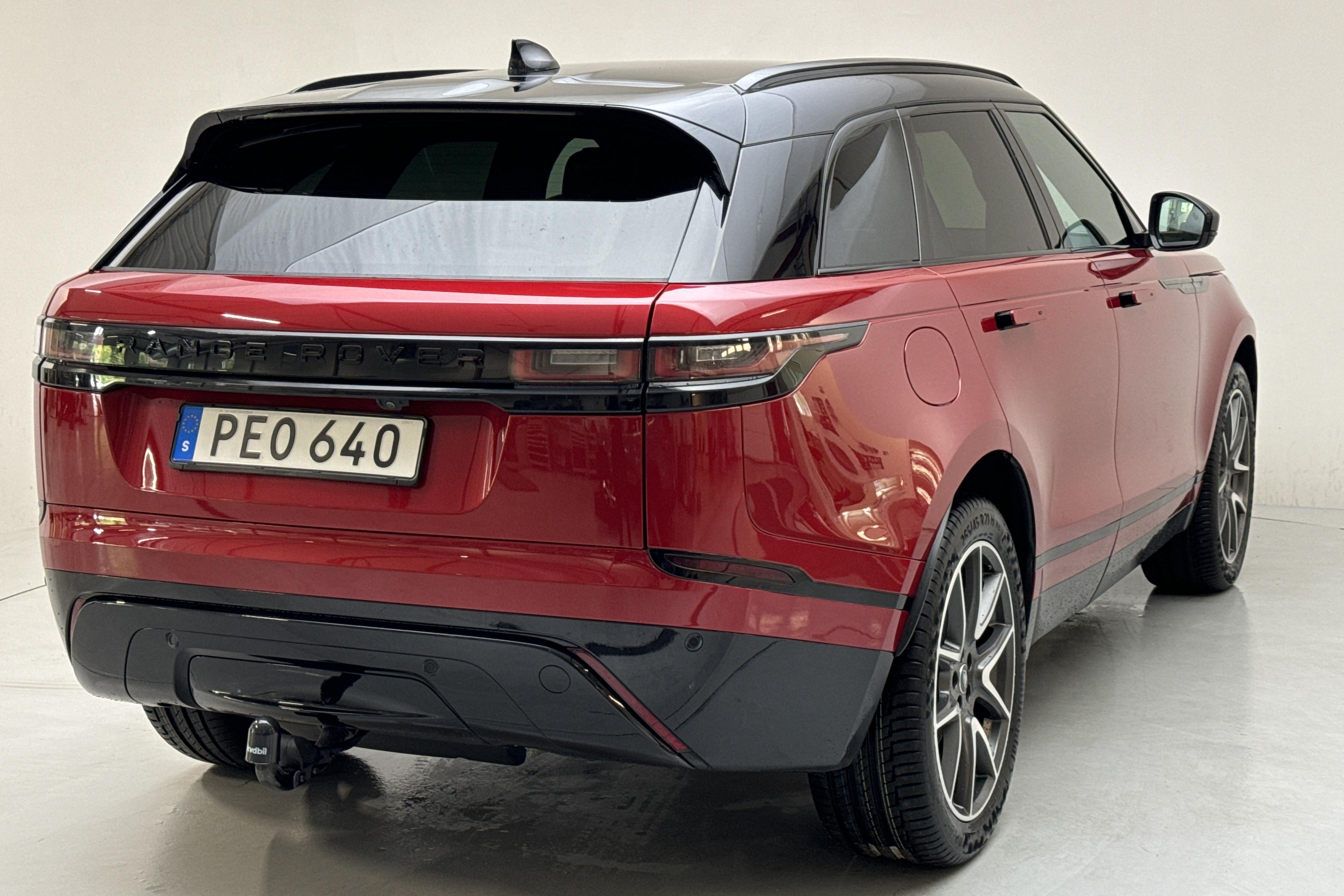 Land Rover Range Rover Velar 3.0 P400 (400hk) - 107 810 km - Automatyczna - czerwony - 2022