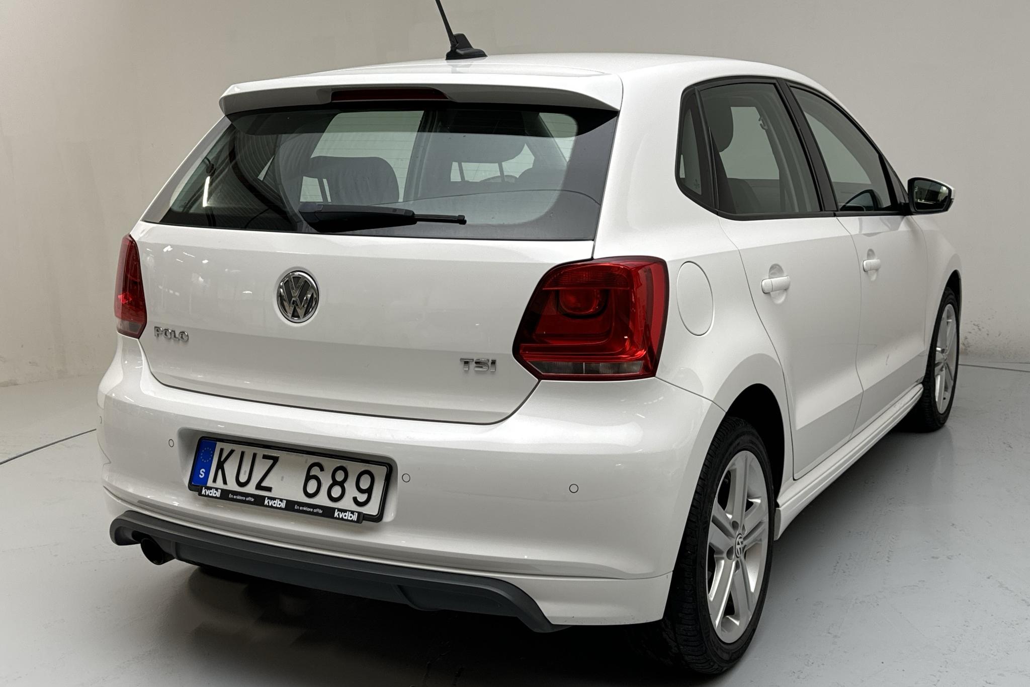 VW Polo 1.2 TSI 5dr (90hk) - 170 030 km - Manual - white - 2013