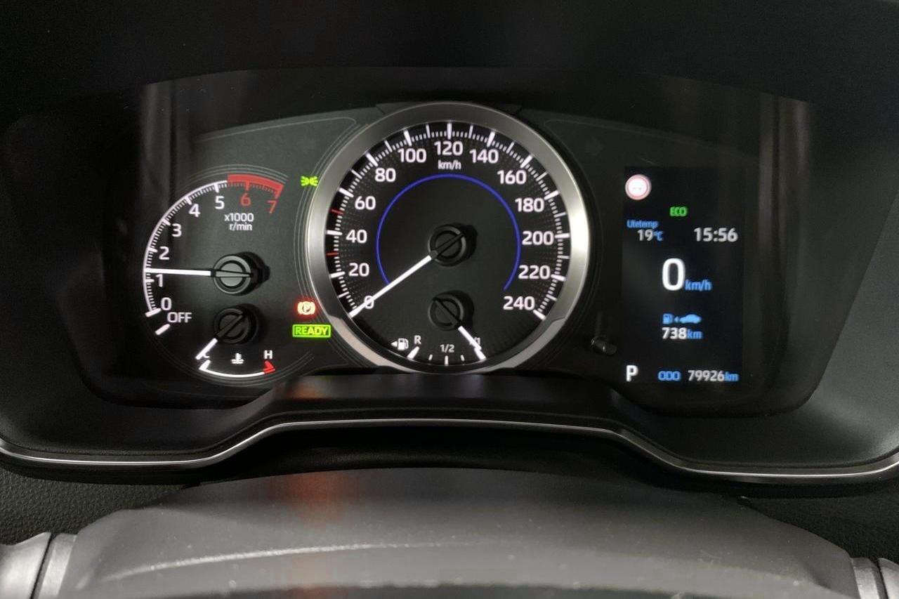 Toyota Corolla 1.8 Hybrid Touring Sports (122hk) - 7 993 mil - Automat - vit - 2021