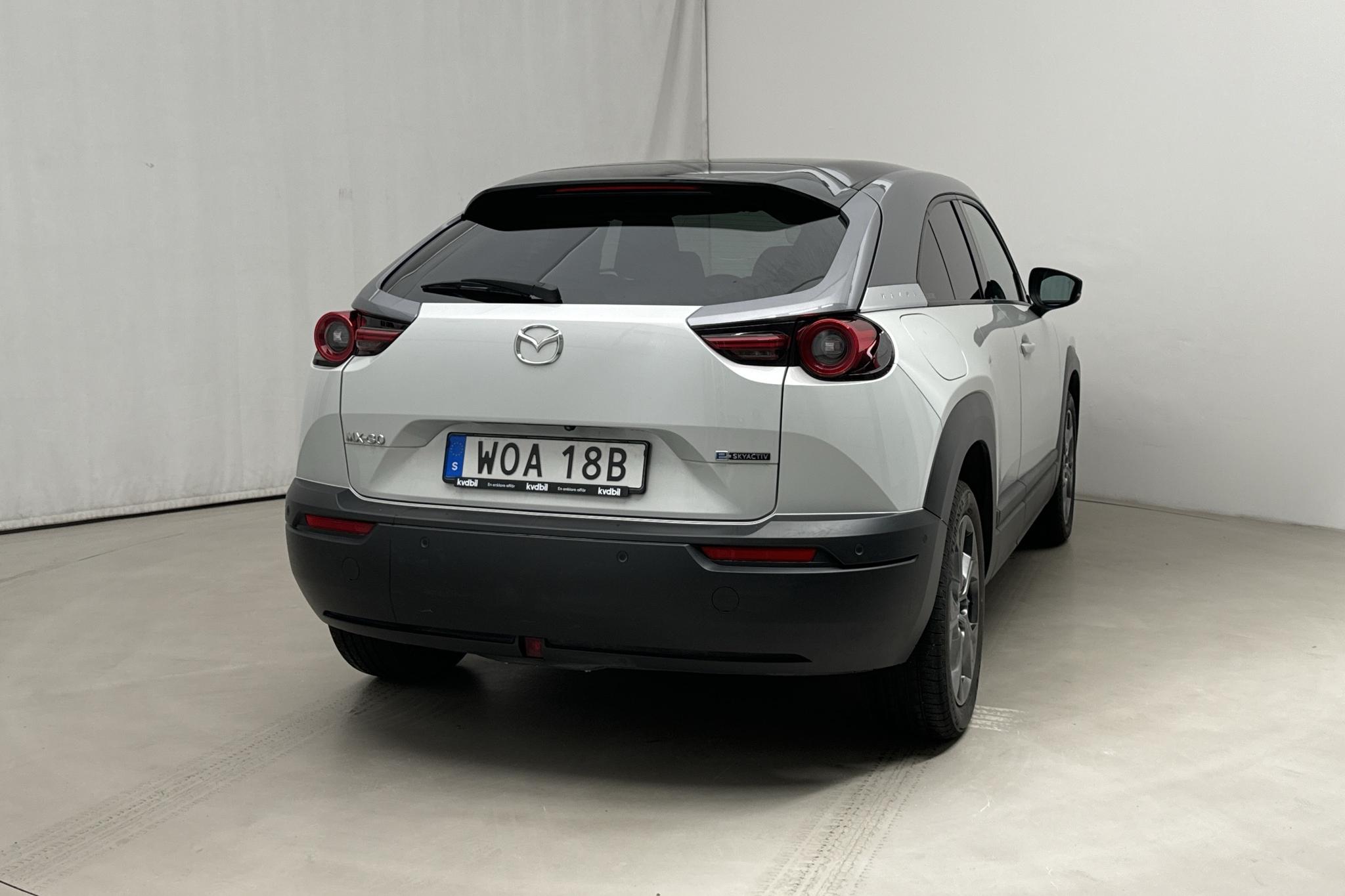 Mazda MX-30 e-Skyactiv (145hk) - 46 470 km - Automatyczna - biały - 2021