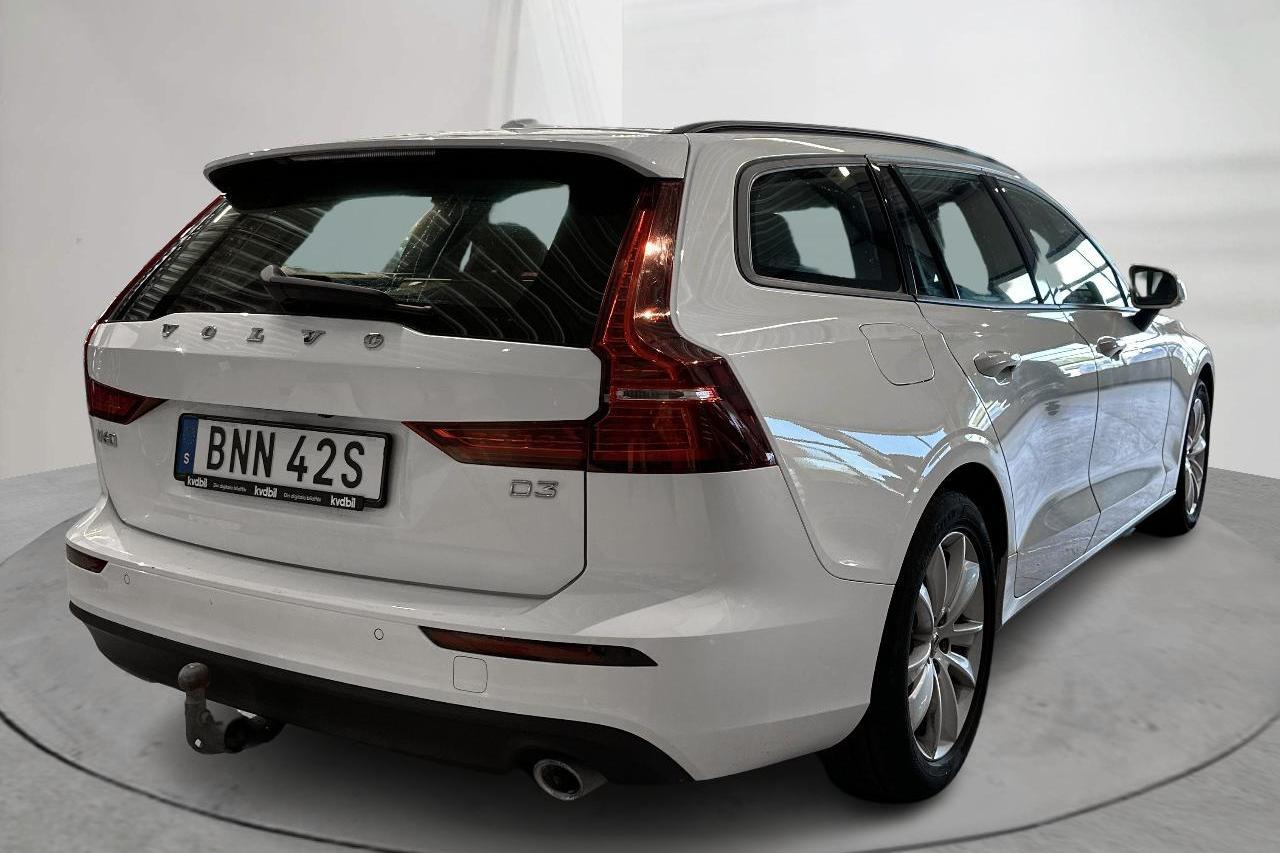 Volvo V60 D3 (150hk) - 225 350 km - Automaattinen - valkoinen - 2020