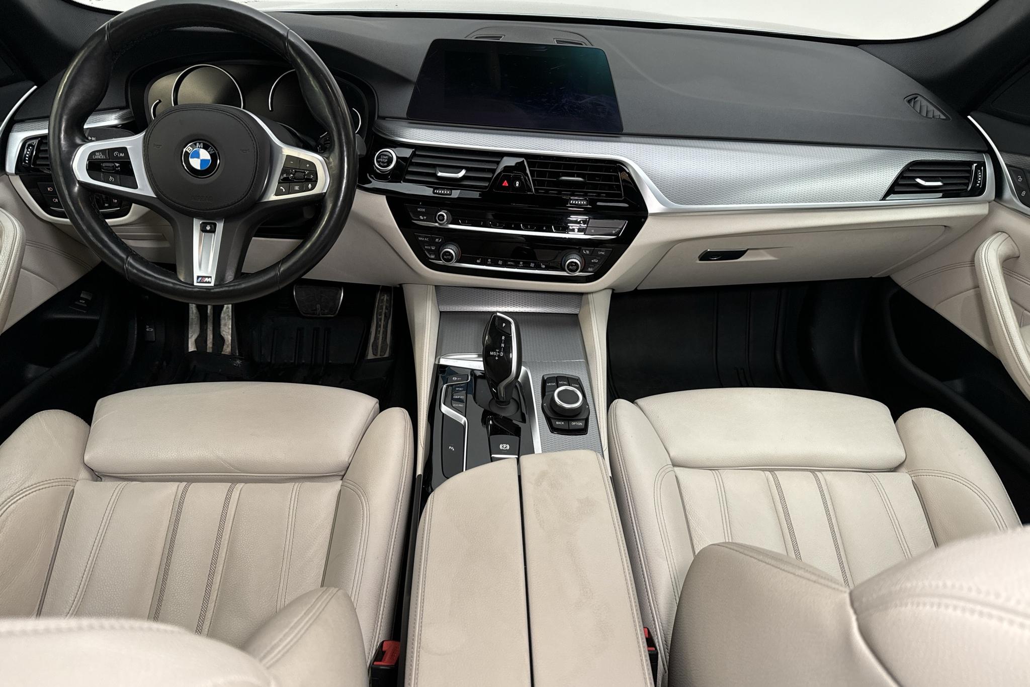 BMW 520d xDrive Touring MHEV, G31 (190hk) - 155 590 km - Automatyczna - niebieski - 2020