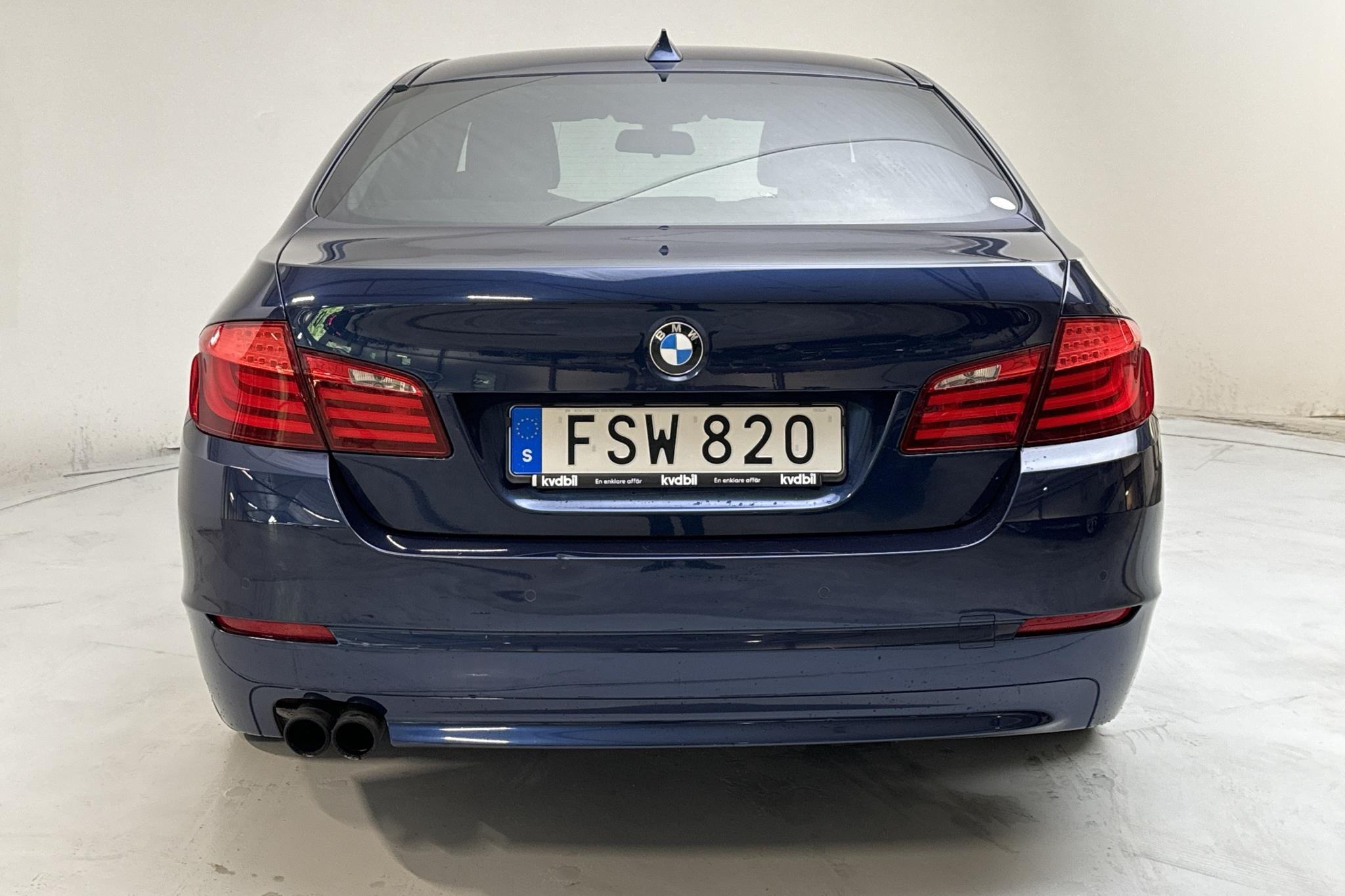 BMW 523i Sedan, F10 (204hk) - 153 270 km - Manual - blue - 2010