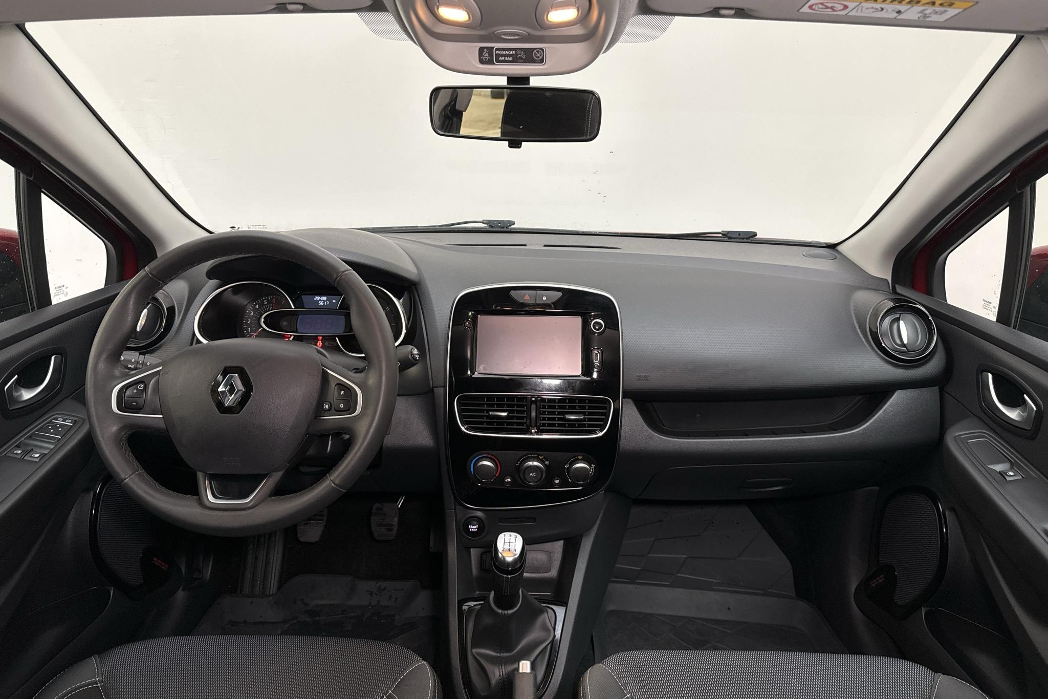 Renault Clio IV 1.2 16V 5dr (75hk) - 29 480 km - Manual - Dark Red - 2017
