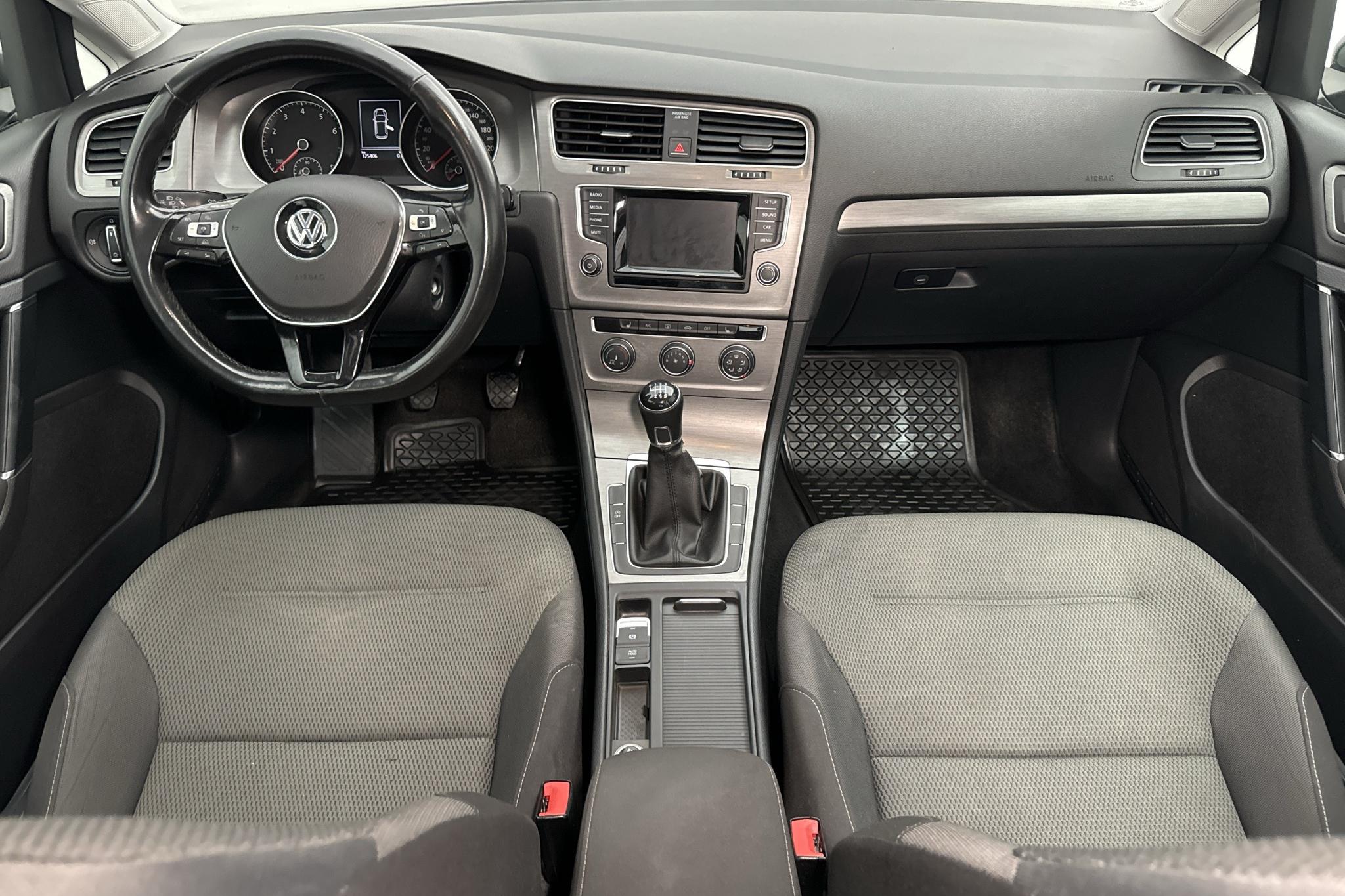VW Golf VII 1.2 TSI 5dr (105hk) - 125 390 km - Manuaalinen - harmaa - 2014