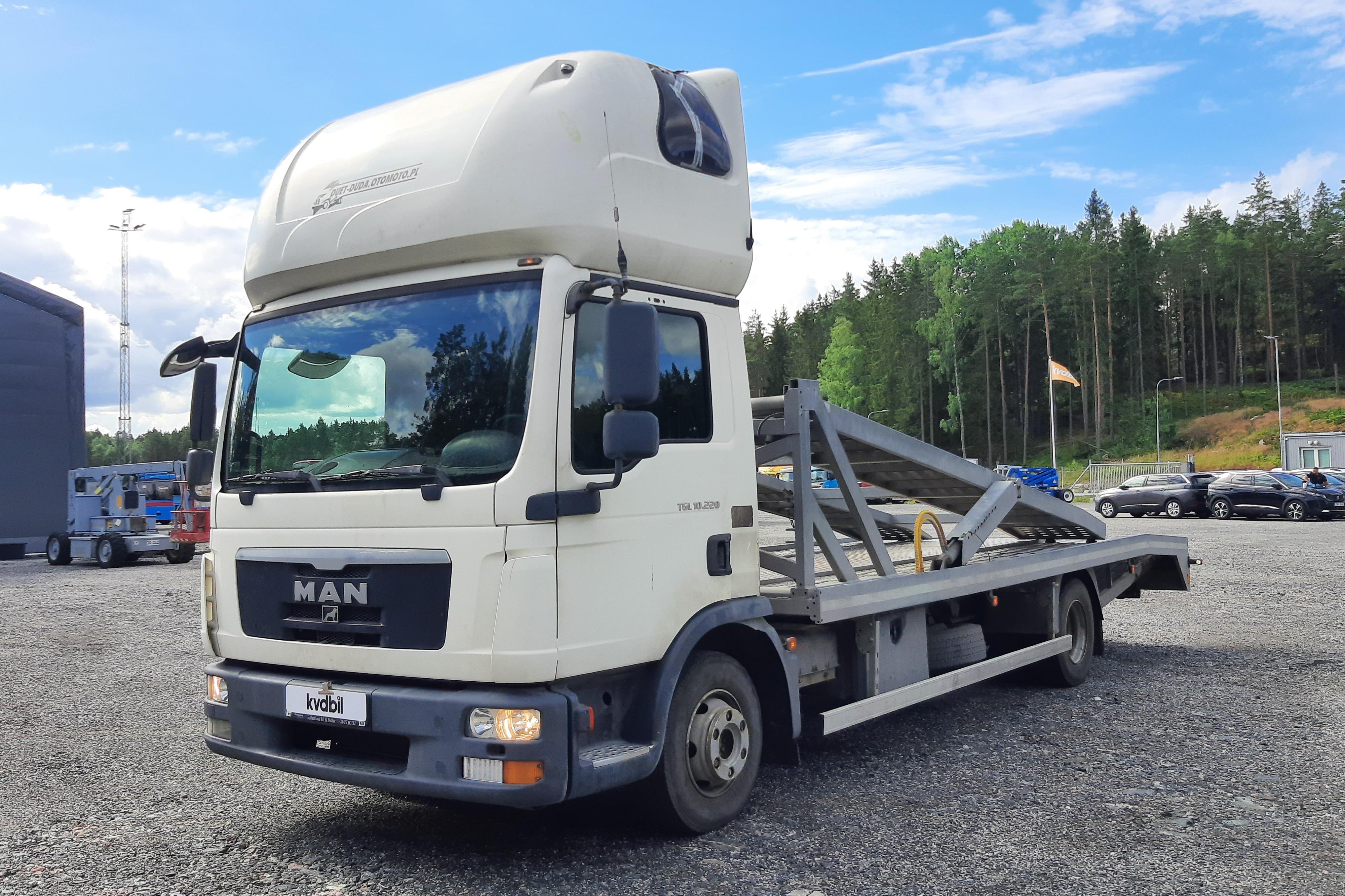 M.A.N TGL 10.220 - 739 853 km - Automaattinen - valkoinen - 2012