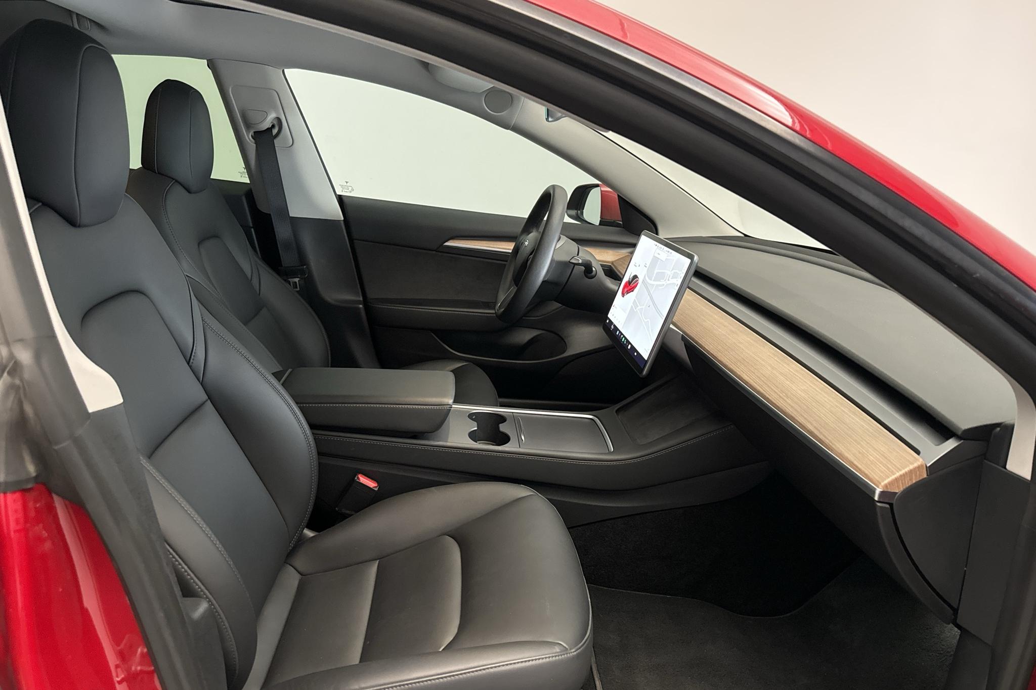 Tesla Model 3 Long Range Dual Motor AWD - 77 510 km - Automatyczna - czerwony - 2021