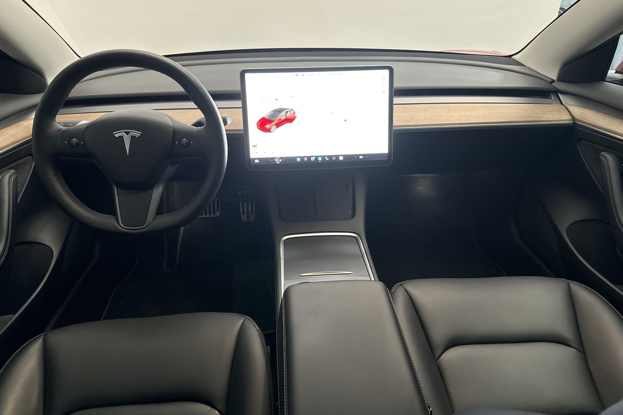 Tesla Model 3 Long Range Dual Motor AWD - 77 510 km - Automatyczna - czerwony - 2021