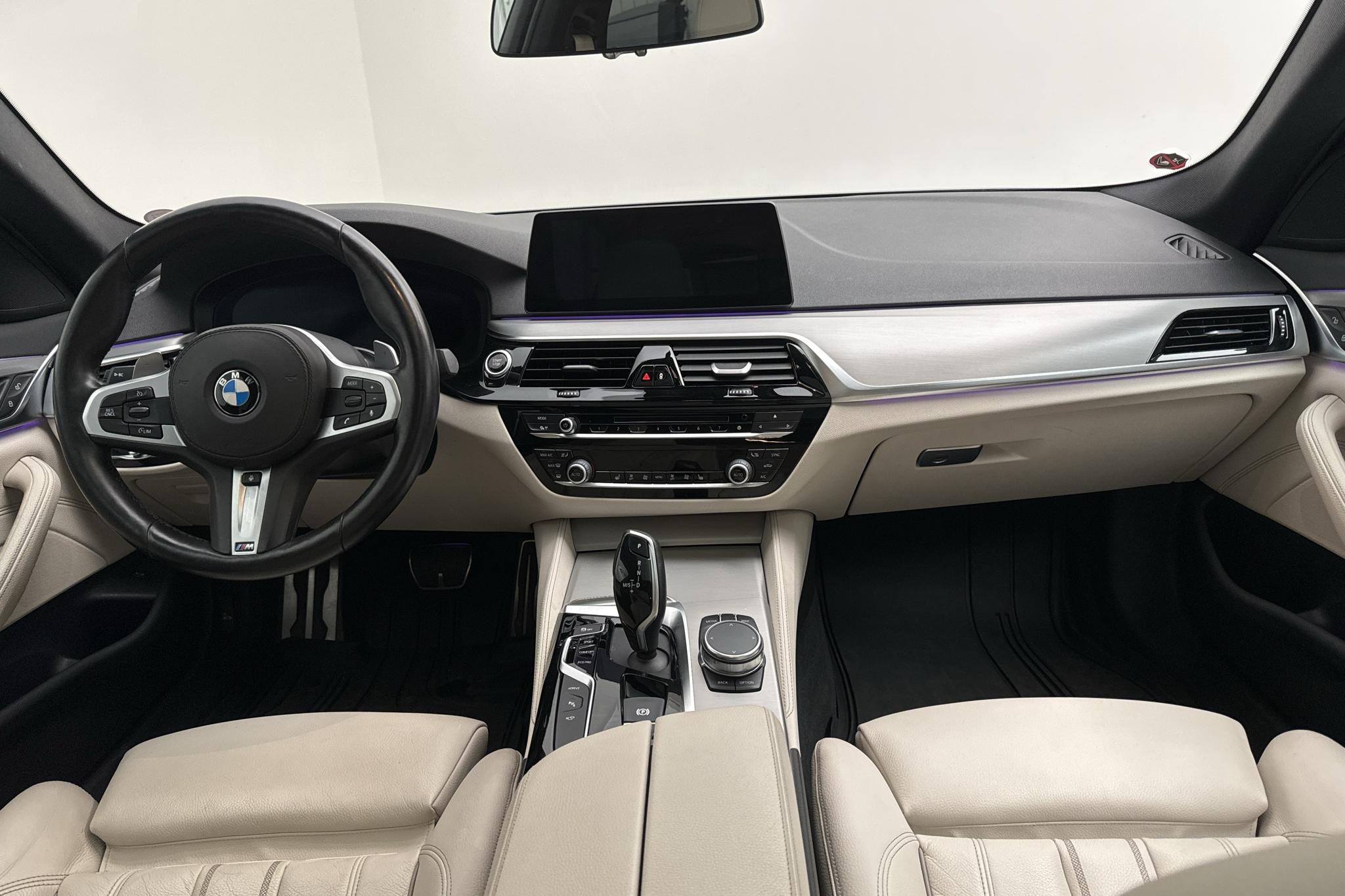 BMW 530e iPerformance Sedan, G30 (252hk) - 80 210 km - Automatyczna - niebieski - 2019