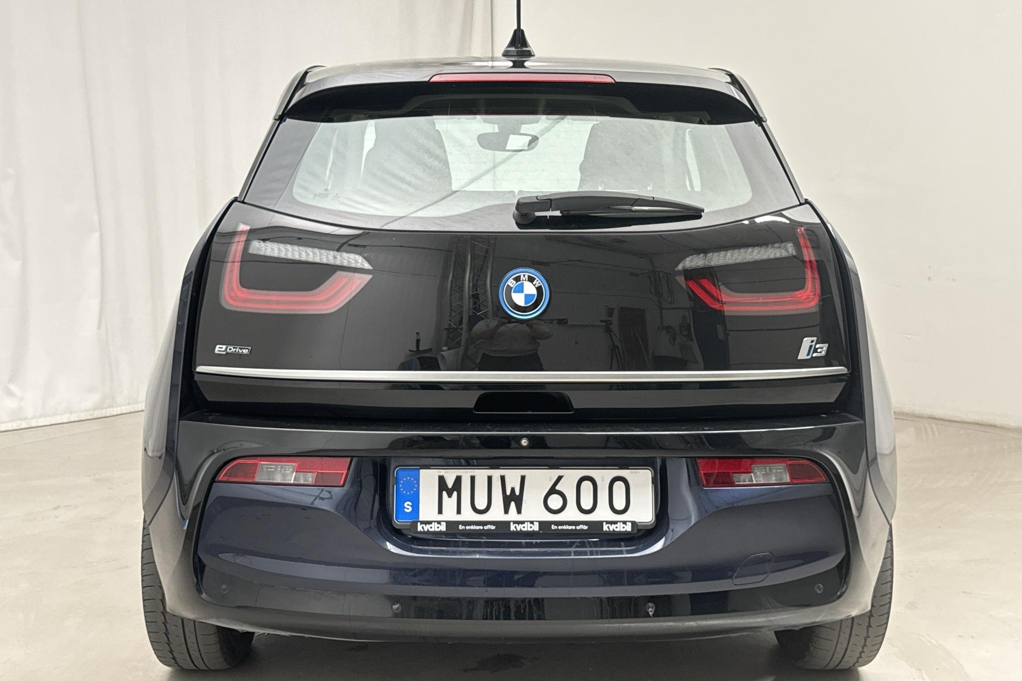 BMW i3 REX 94Ah, I01 (170hk) - 91 520 km - Automatyczna - niebieski - 2018