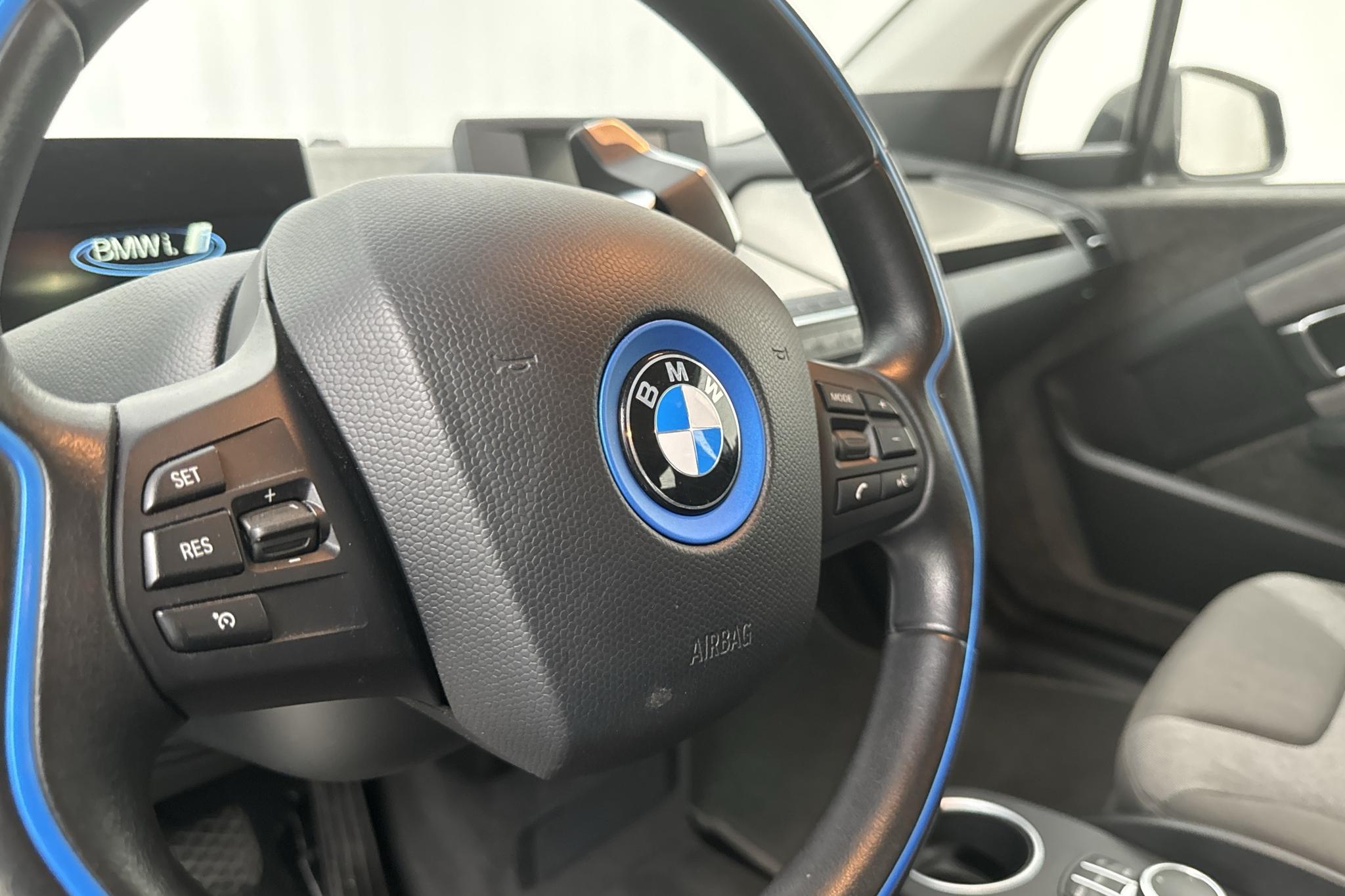 BMW i3 REX 94Ah, I01 (170hk) - 91 520 km - Automatyczna - niebieski - 2018