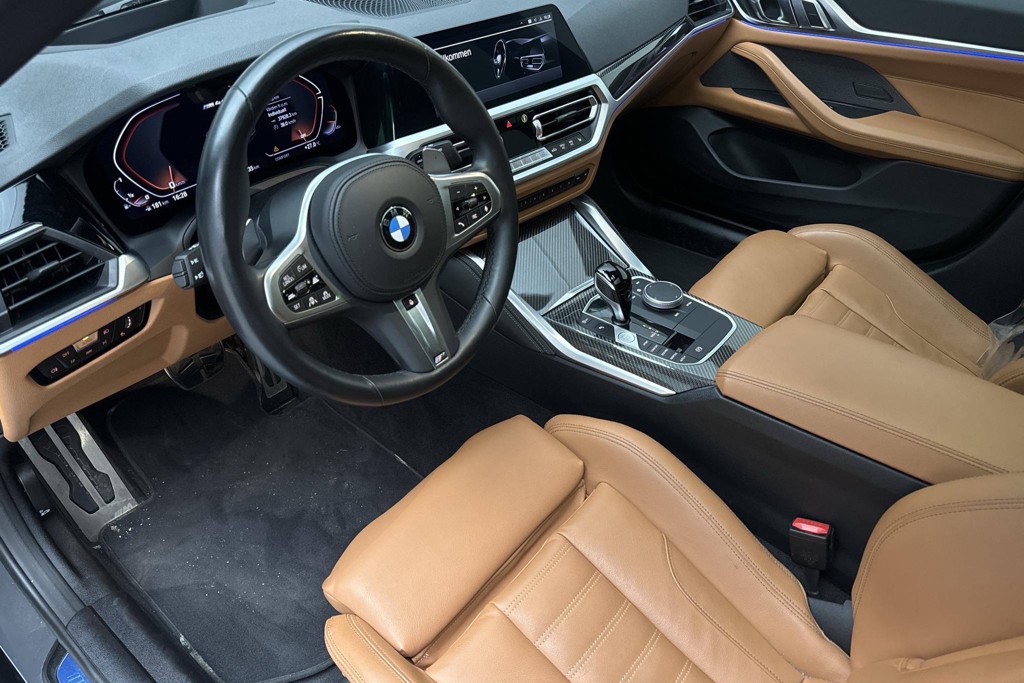 BMW M440i xDrive Coupé, G22 (374hk+11hk) - 3 793 mil - Automat - grå - 2023