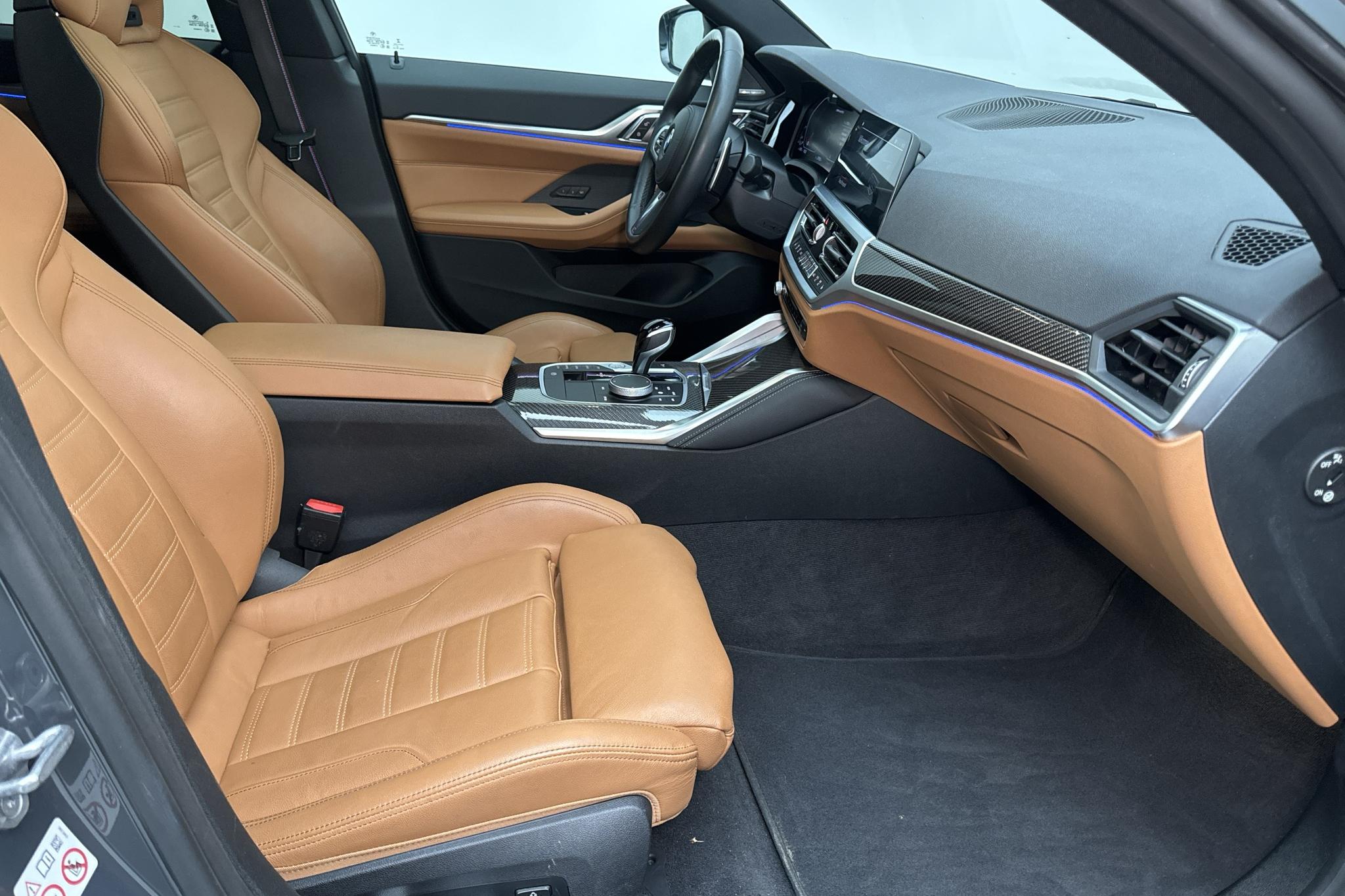 BMW M440i xDrive Coupé, G22 (374hk+11hk) - 37 930 km - Automaattinen - harmaa - 2023