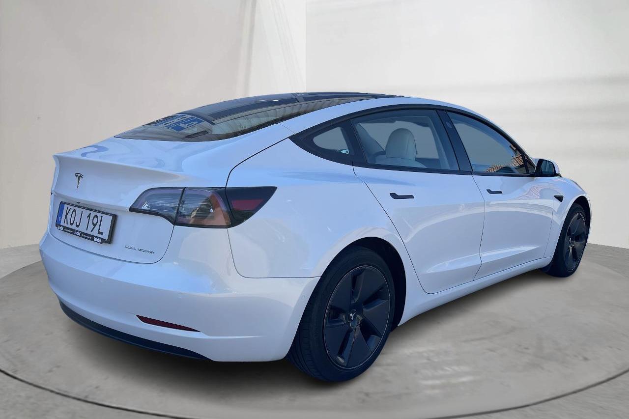 Tesla Model 3 Long Range Dual Motor AWD - 117 770 km - Automatyczna - biały - 2021