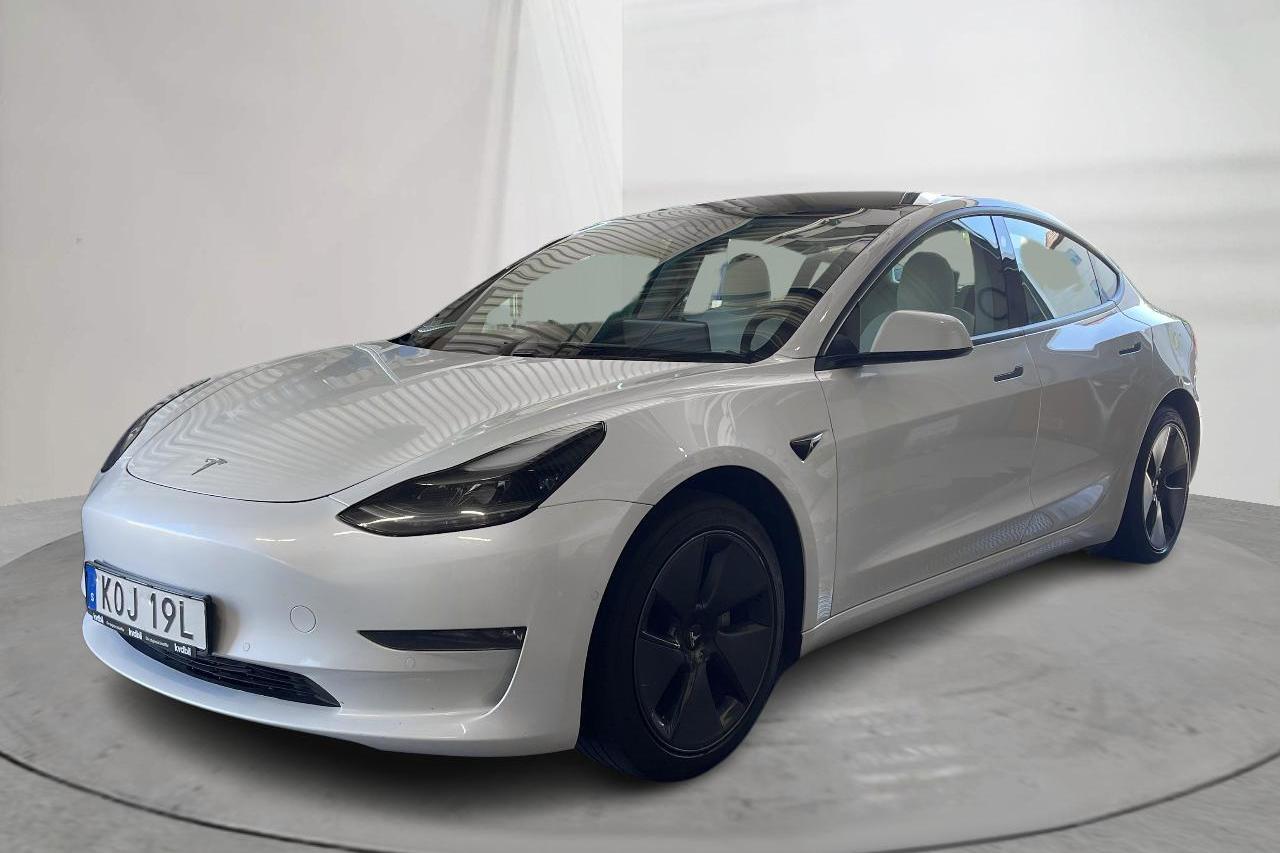 Tesla Model 3 Long Range Dual Motor AWD - 117 770 km - Automatyczna - biały - 2021