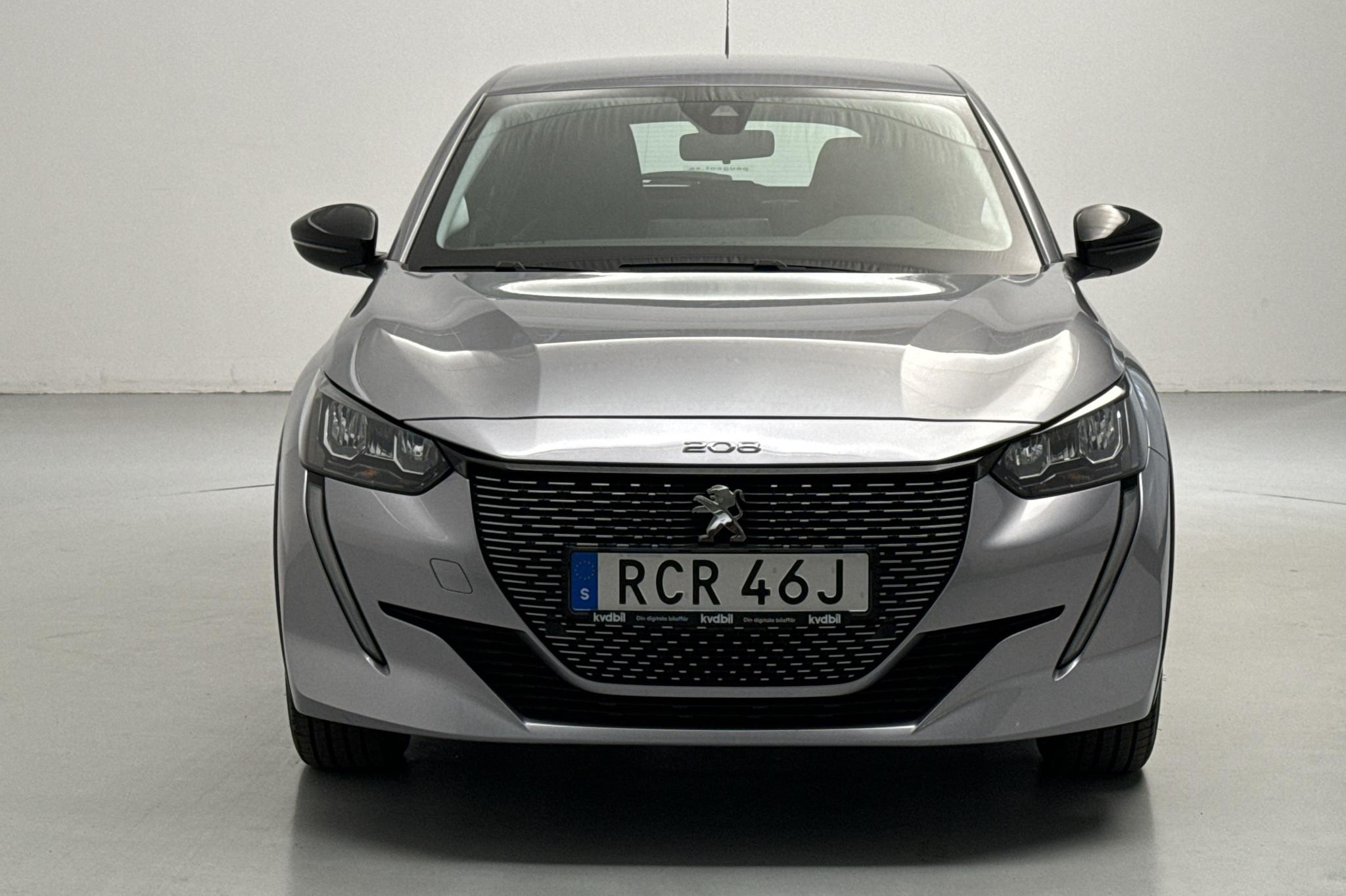 Peugeot e-208 50 kWh 5dr (136hk) - 11 200 km - Automaatne - hall - 2022