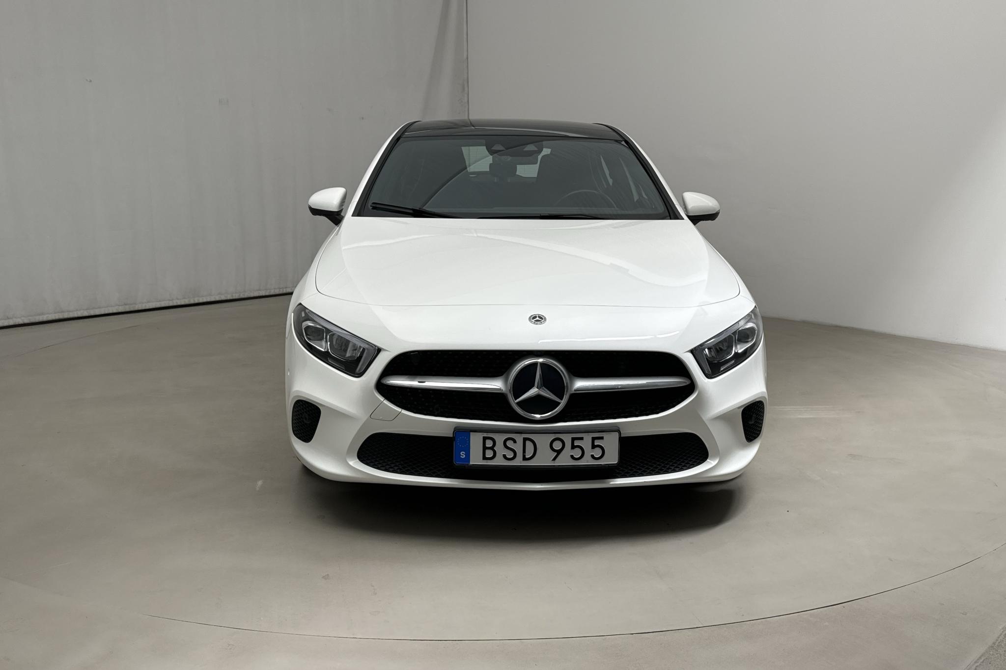 Mercedes A 200 5dr W177 (163hk) - 75 320 km - Automatyczna - biały - 2019