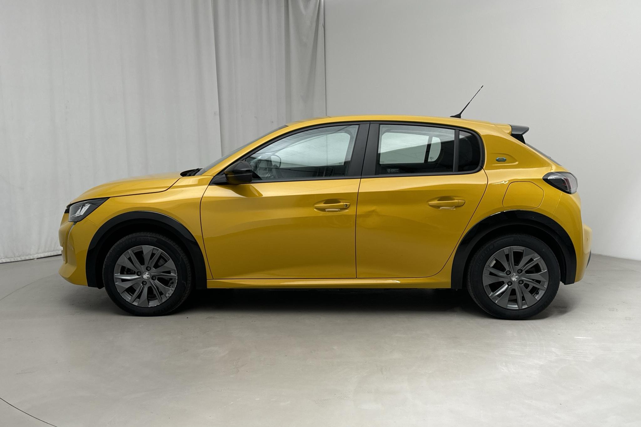 Peugeot e-208 50 kWh 5dr (136hk) - 29 500 km - Automatic - yellow - 2022