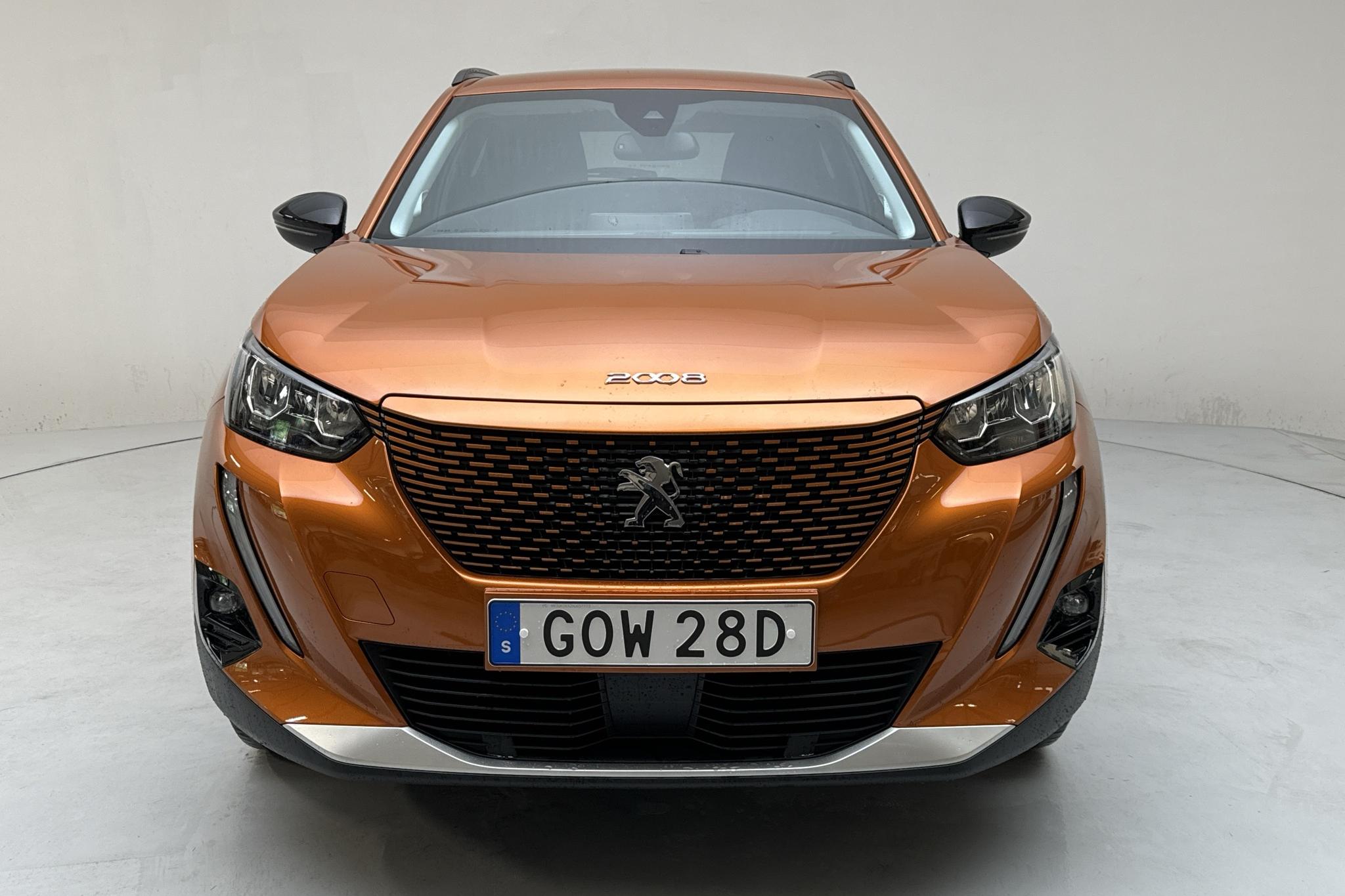 Peugeot e-2008 50 kWh (136hk) - 15 530 km - Automaatne - oranž - 2022