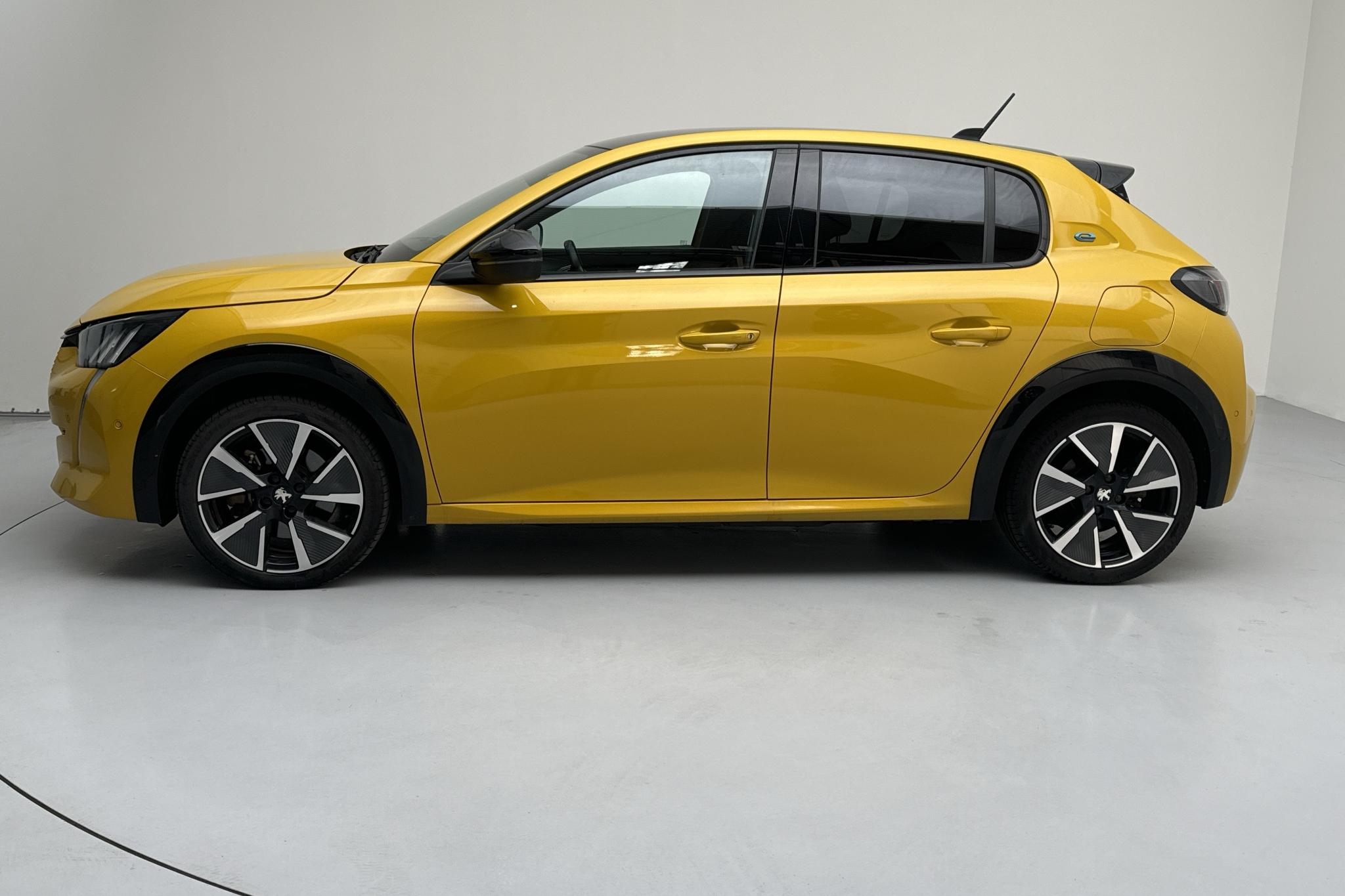 Peugeot e-208 50 kWh 5dr (136hk) - 26 950 km - Automatic - yellow - 2022