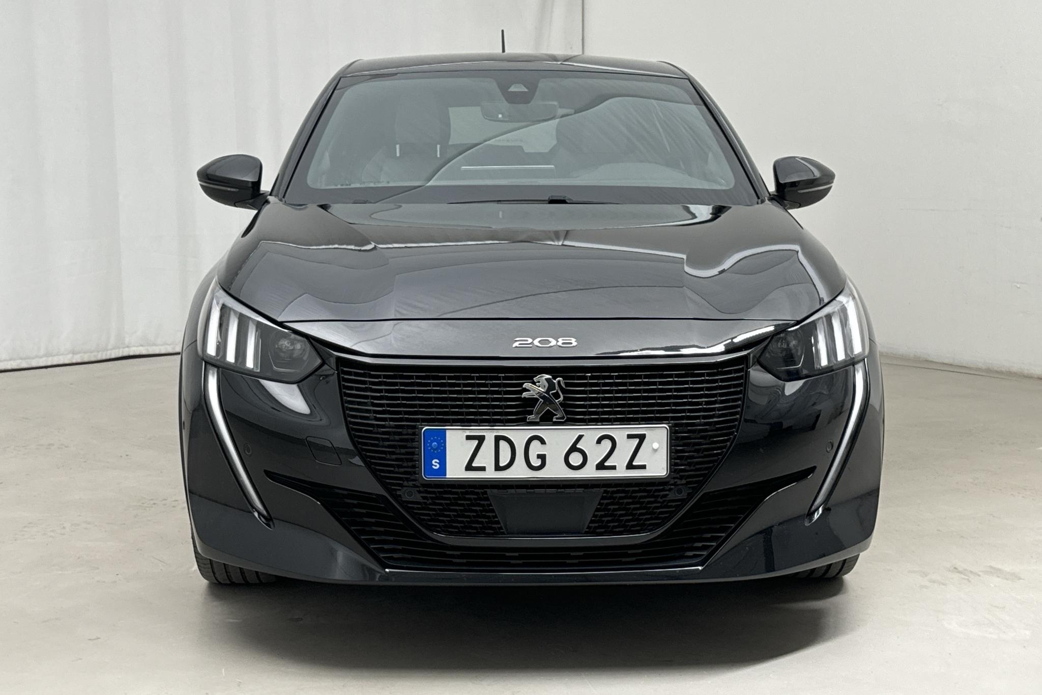 Peugeot e-208 50 kWh 5dr (136hk) - 36 700 km - Automaattinen - musta - 2021