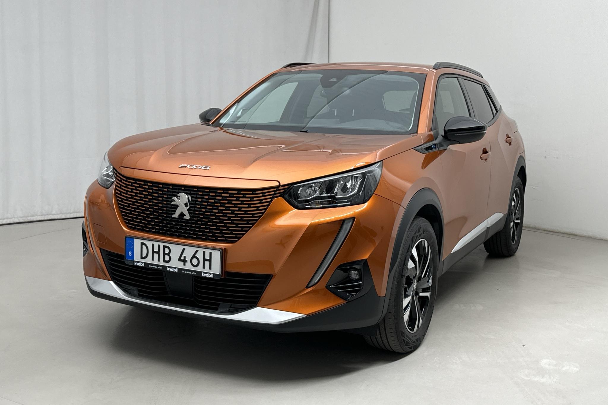 Peugeot e-2008 50 kWh (136hk) - 39 750 km - Automaattinen - oranssi - 2022