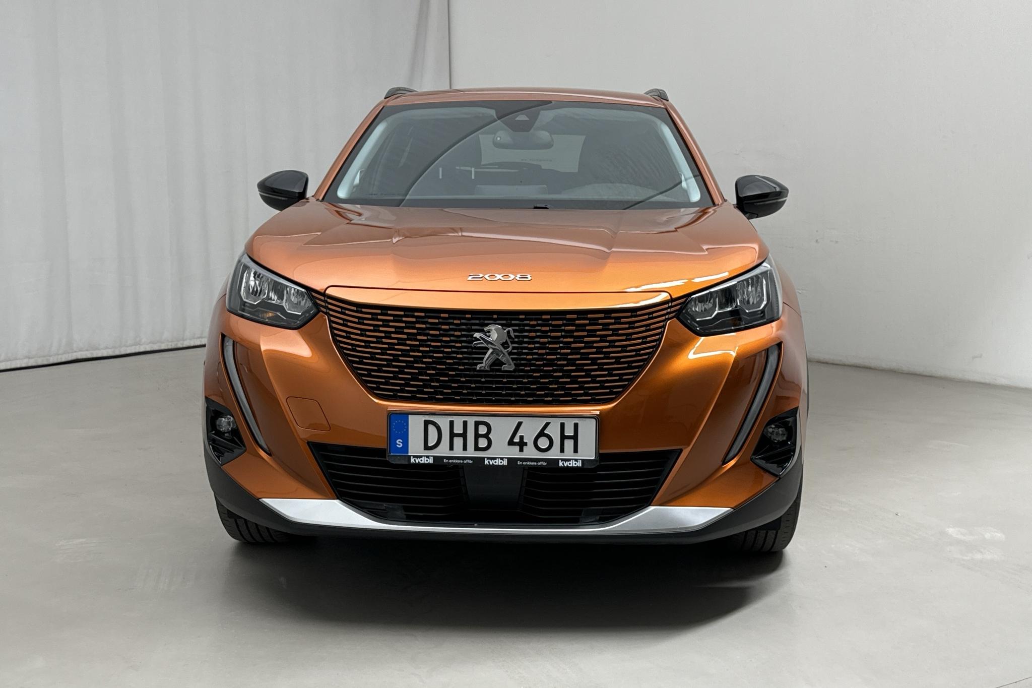 Peugeot e-2008 50 kWh (136hk) - 39 750 km - Automaattinen - oranssi - 2022