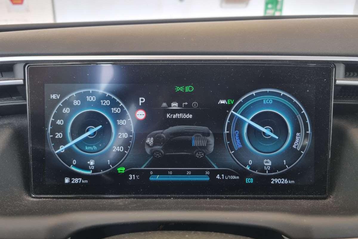 Hyundai Tucson 1.6 GDI plug-in hybrid 4WD (265hk) - 2 903 mil - Automat - röd - 2022