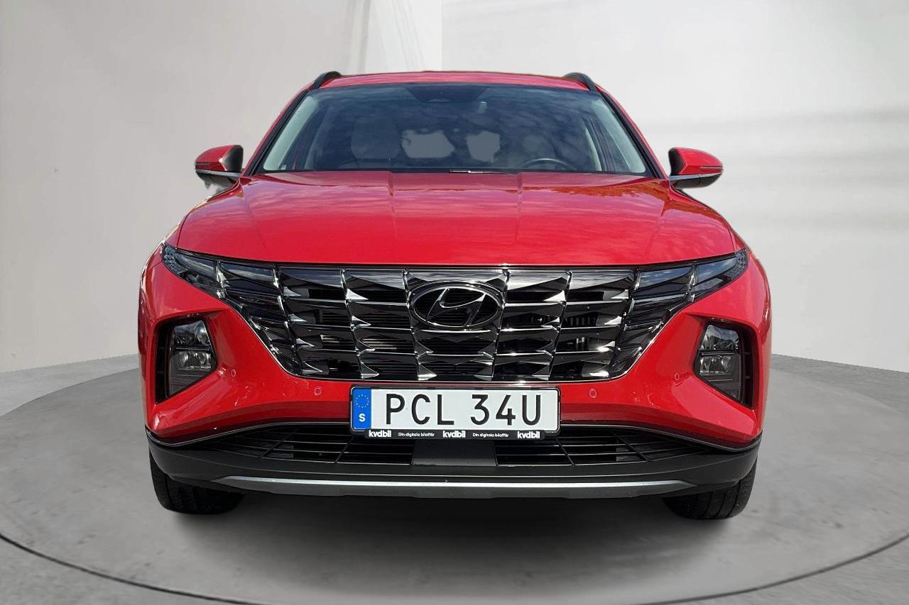 Hyundai Tucson 1.6 GDI plug-in hybrid 4WD (265hk) - 29 030 km - Automatyczna - czerwony - 2022
