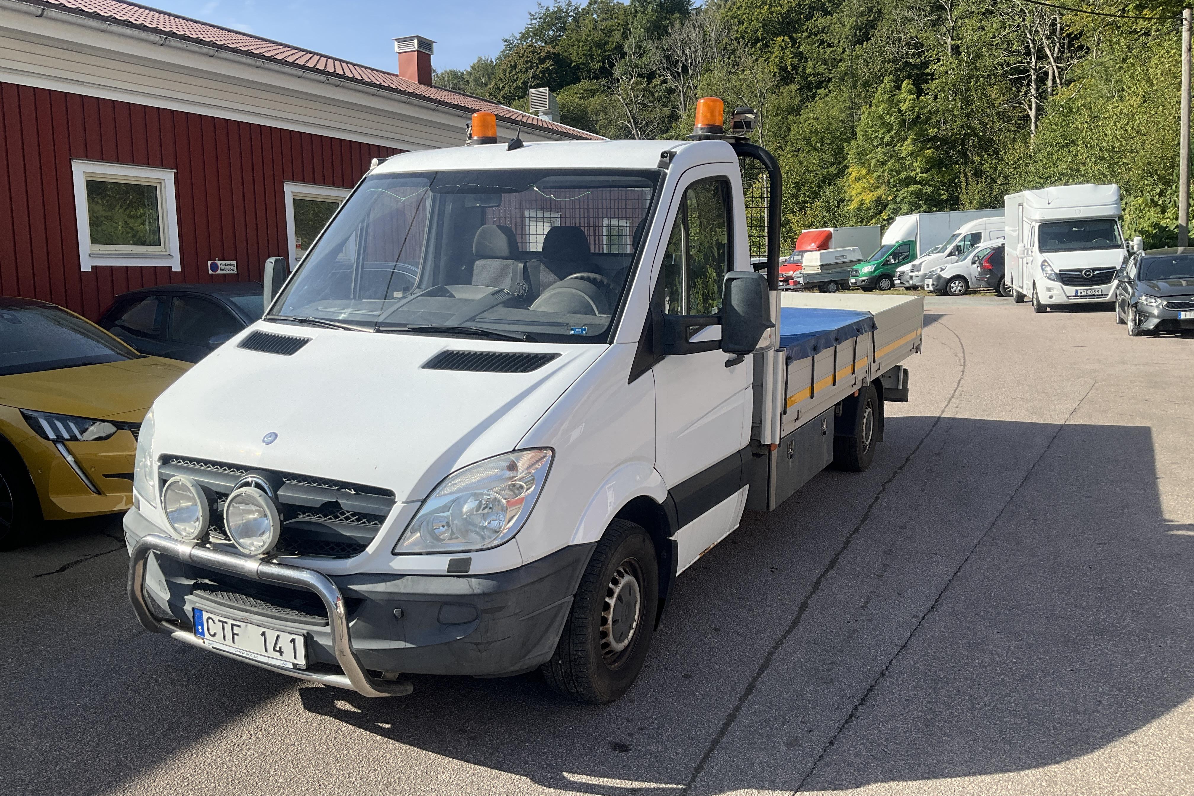 Mercedes Sprinter 316 CDI Pickup/Chassi (163hk) - 89 900 km - Manuaalinen - valkoinen - 2012