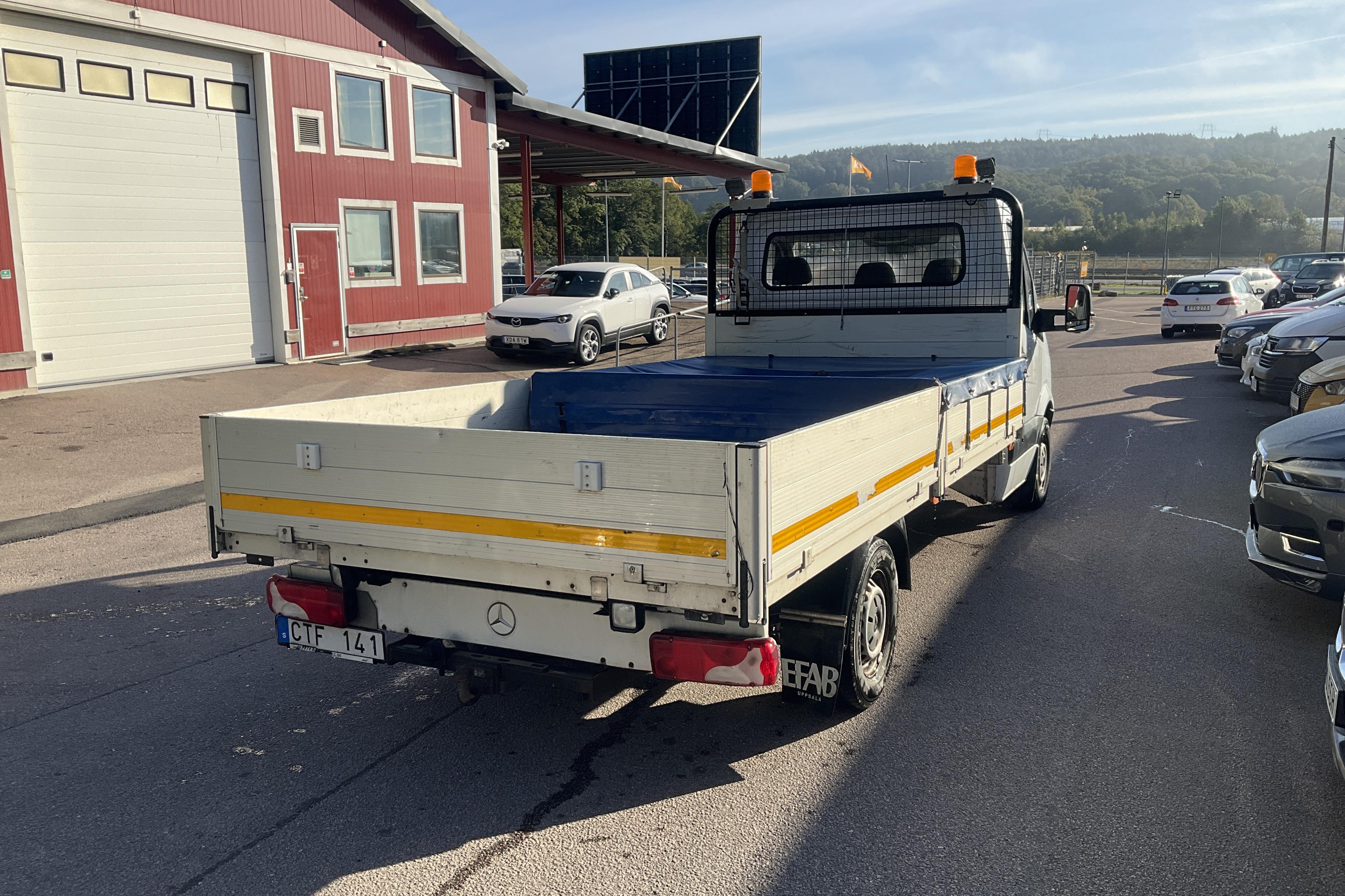 Mercedes Sprinter 316 CDI Pickup/Chassi (163hk) - 89 900 km - Käsitsi - valge - 2012