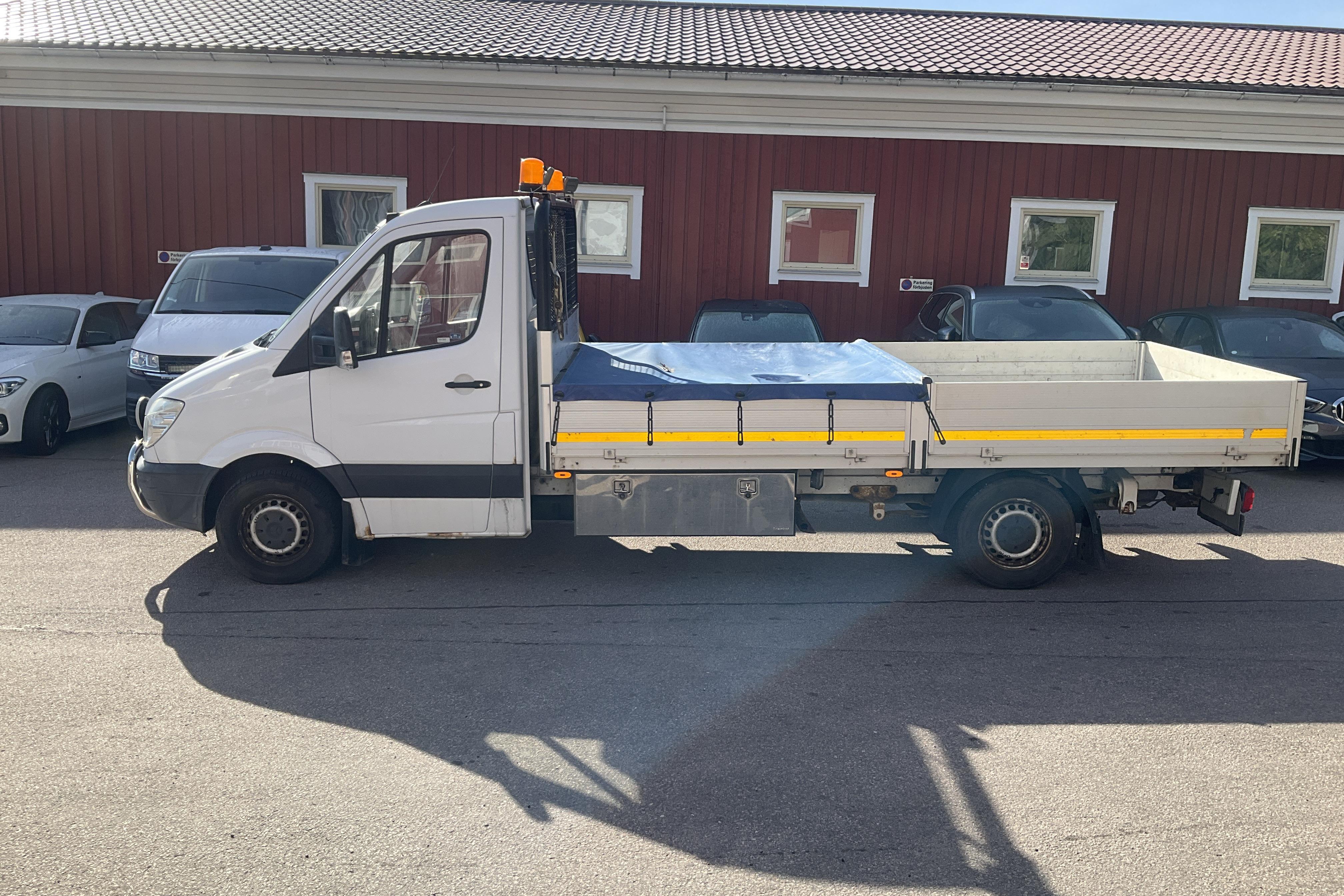 Mercedes Sprinter 316 CDI Pickup/Chassi (163hk) - 89 900 km - Käsitsi - valge - 2012