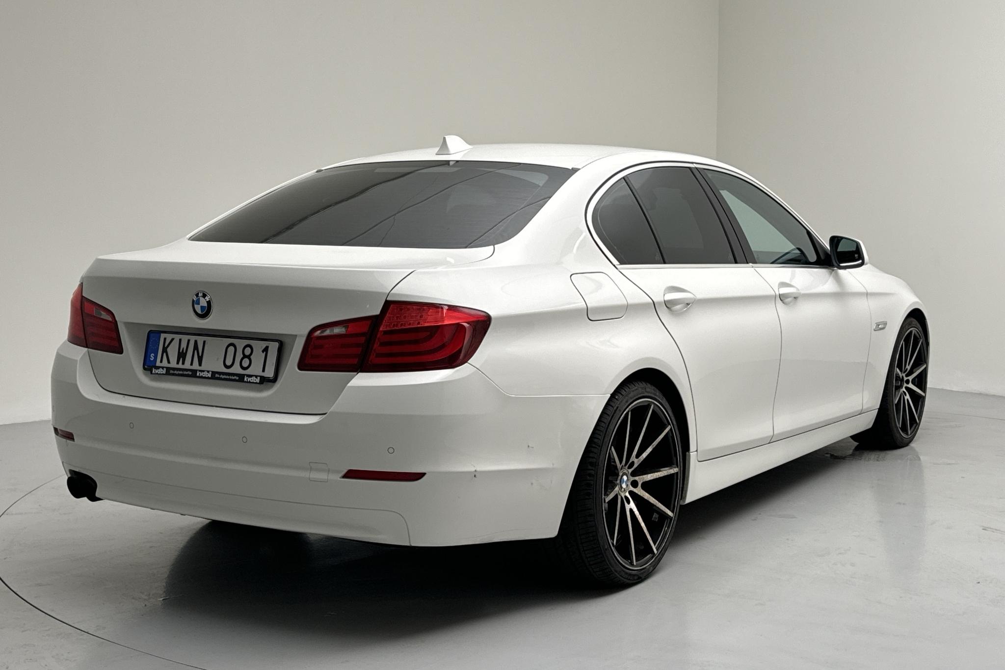 BMW 523i Sedan, F10 (204hk) - 139 530 km - Automatic - white - 2010