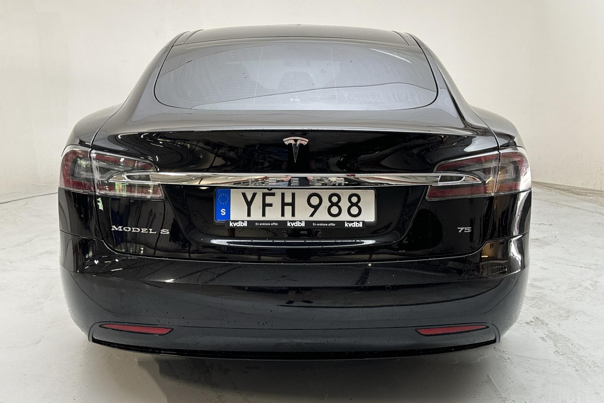 Tesla Model S 75 (388hk) - 134 940 km - Automaatne - must - 2016