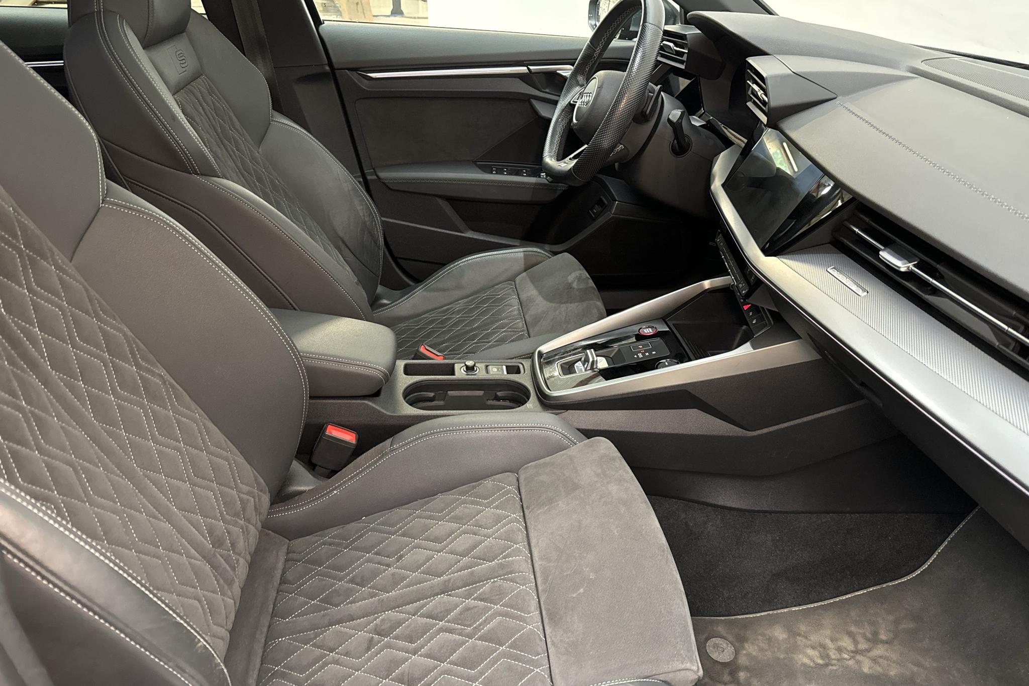 Audi S3 Sedan TFSI quattro (310hk) - 71 310 km - Automatyczna - czarny - 2021