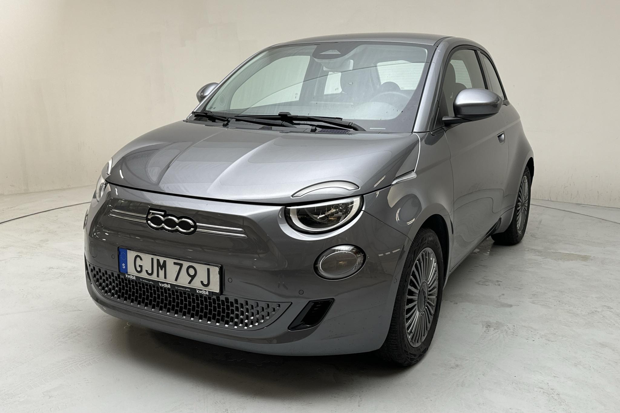 Fiat 500e (95hk) - 35 040 km - Automatyczna - szary - 2021