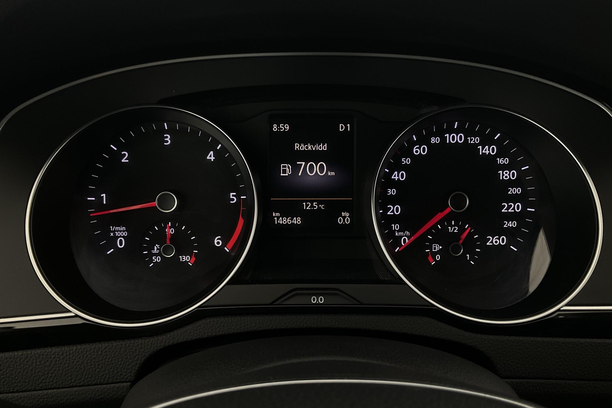 VW Passat 2.0 TDI Sportscombi 4MOTION (190hk) - 148 640 km - Automatyczna - niebieski - 2016