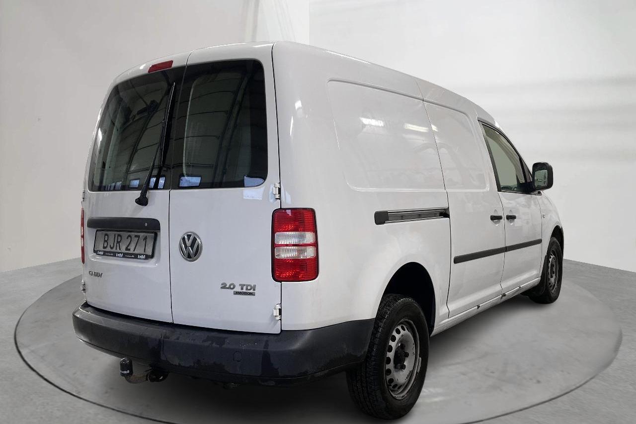 VW Caddy 2.0 TDI Maxi Skåp 4-motion (110hk) - 129 460 km - Manual - white - 2014