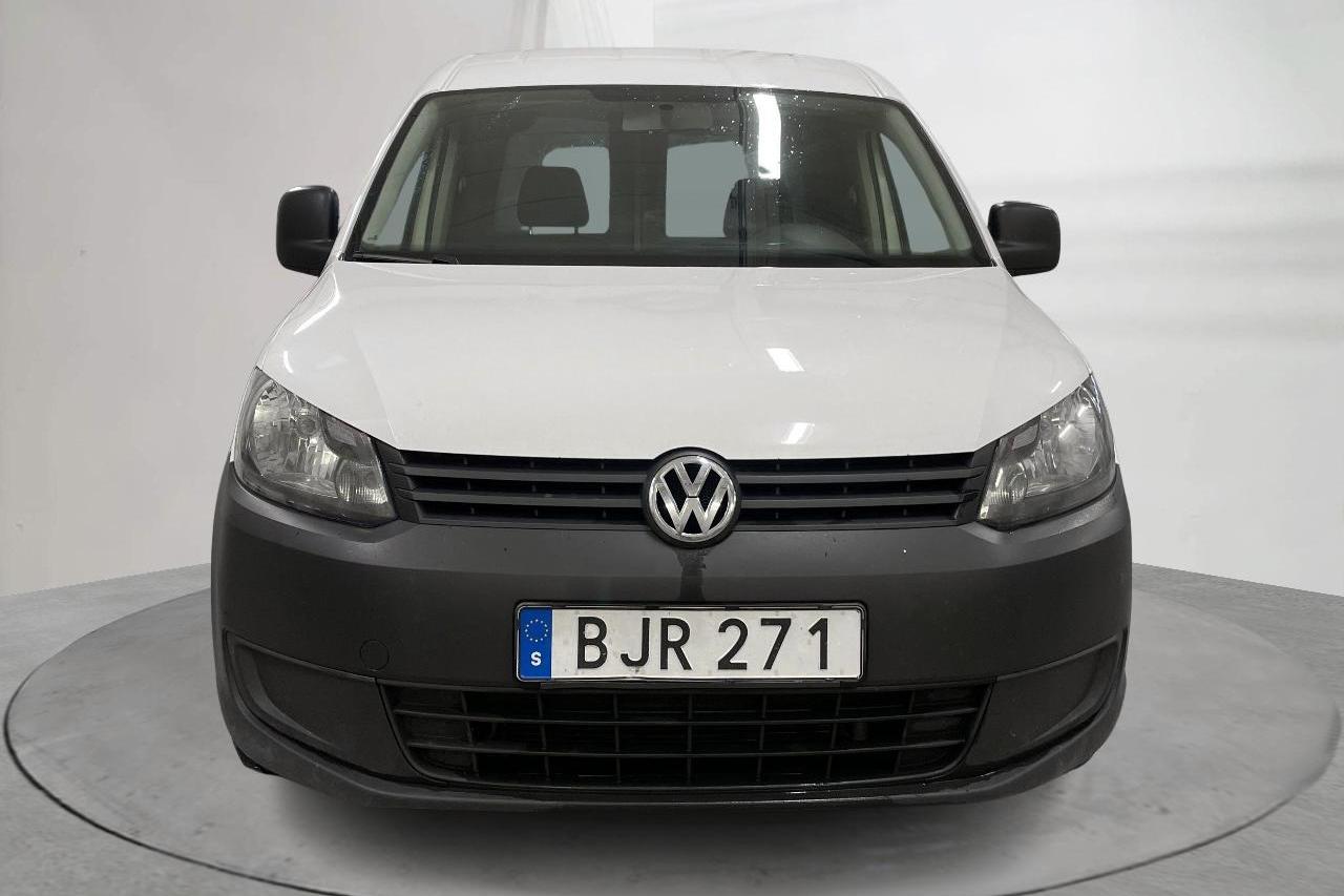 VW Caddy 2.0 TDI Maxi Skåp 4-motion (110hk) - 12 946 mil - Manuell - vit - 2014