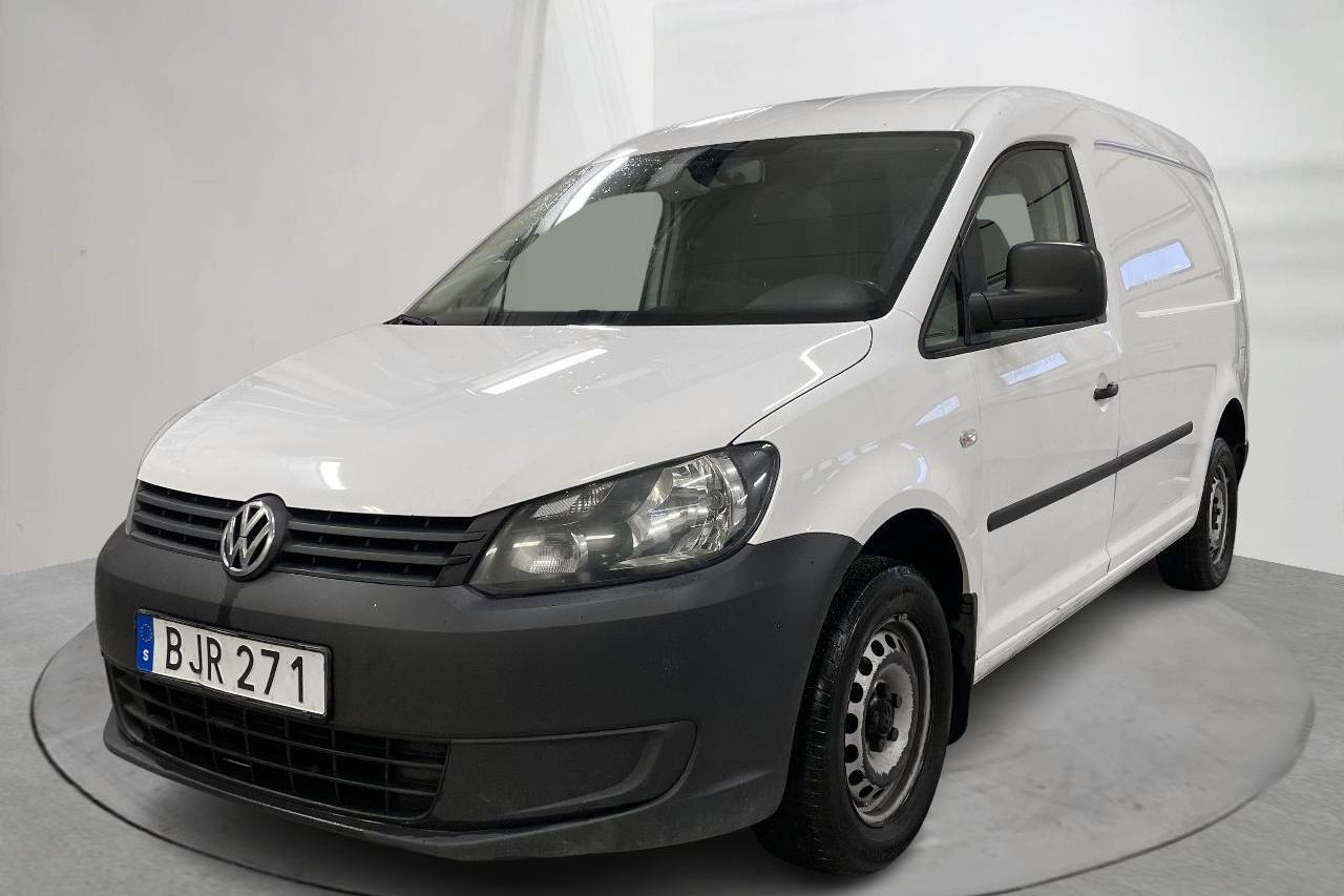 VW Caddy 2.0 TDI Maxi Skåp 4-motion (110hk) - 12 946 mil - Manuell - vit - 2014