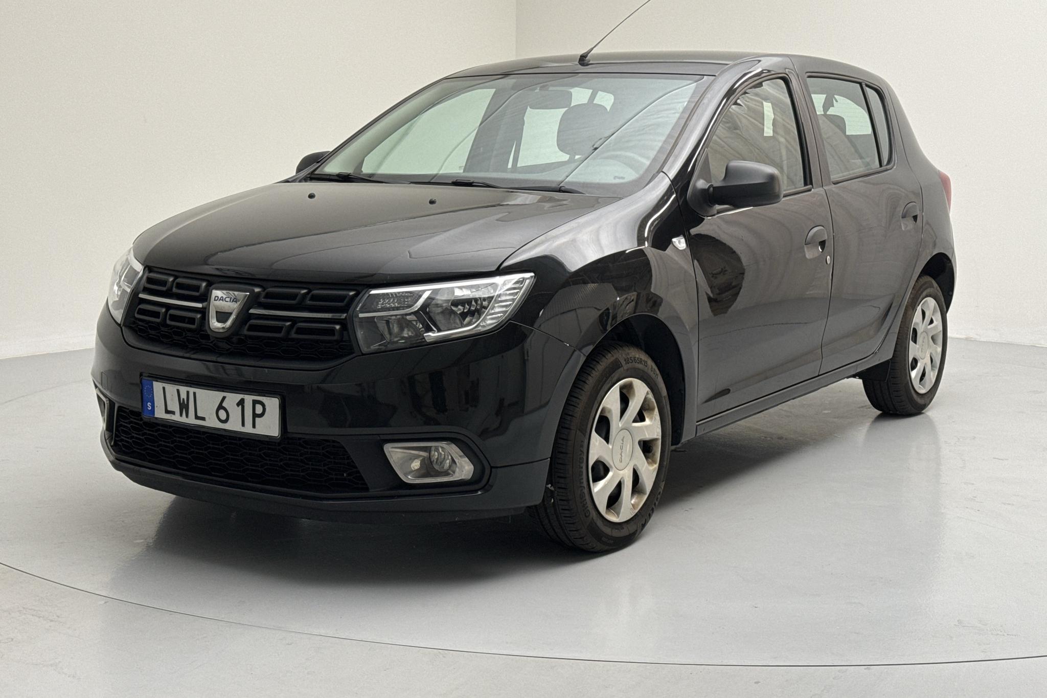 Dacia Sandero 0.9 TCe (90hk) - 48 960 km - Käsitsi - must - 2020