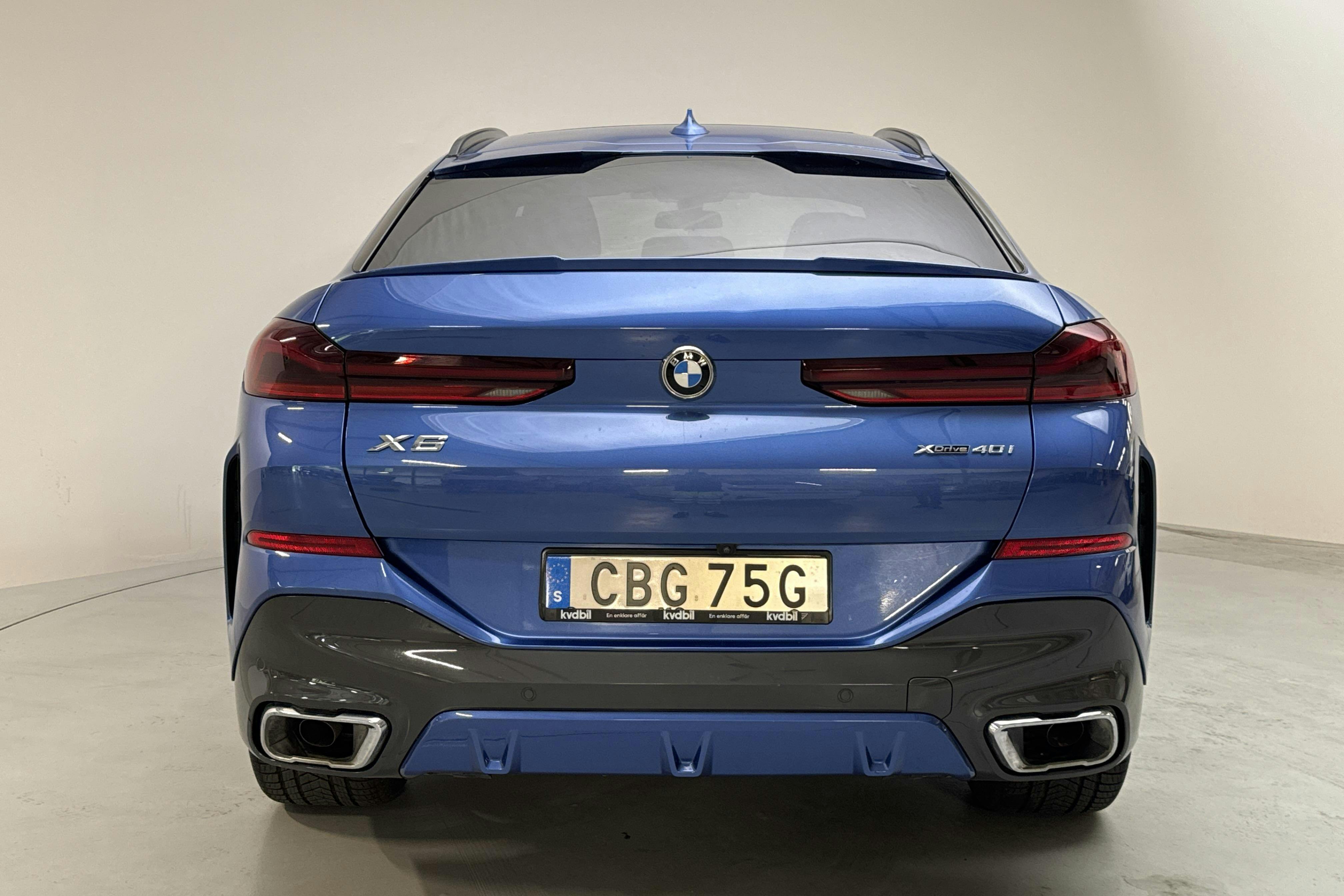 BMW X6 xDrive 40i, G06 (340hk) - 102 780 km - Automaatne - sinine - 2020